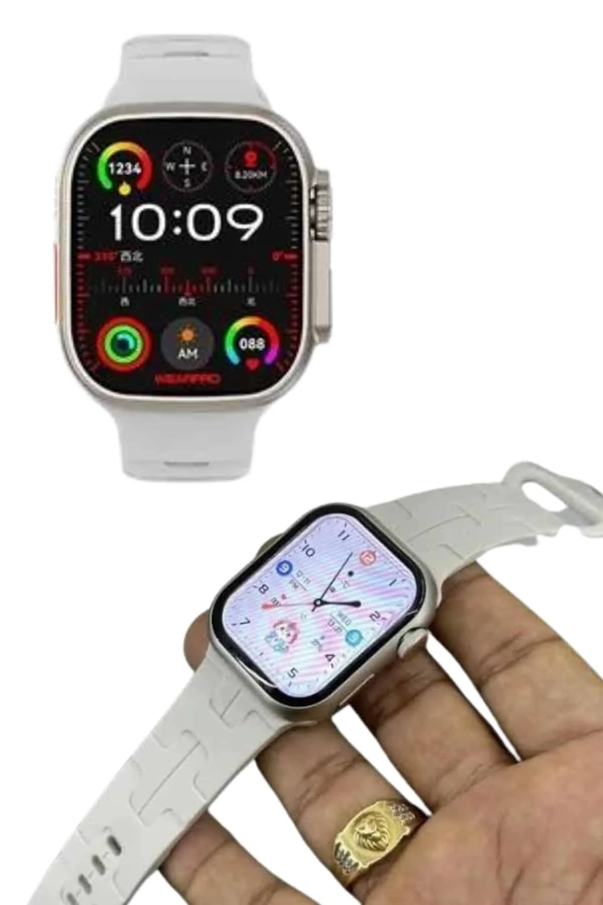 Yeni Seri Akıllı Saat Amoled Ekran Yüksek Çözünürlüklü 41 Mm Kasa - Just Cheap Store Görsel 5