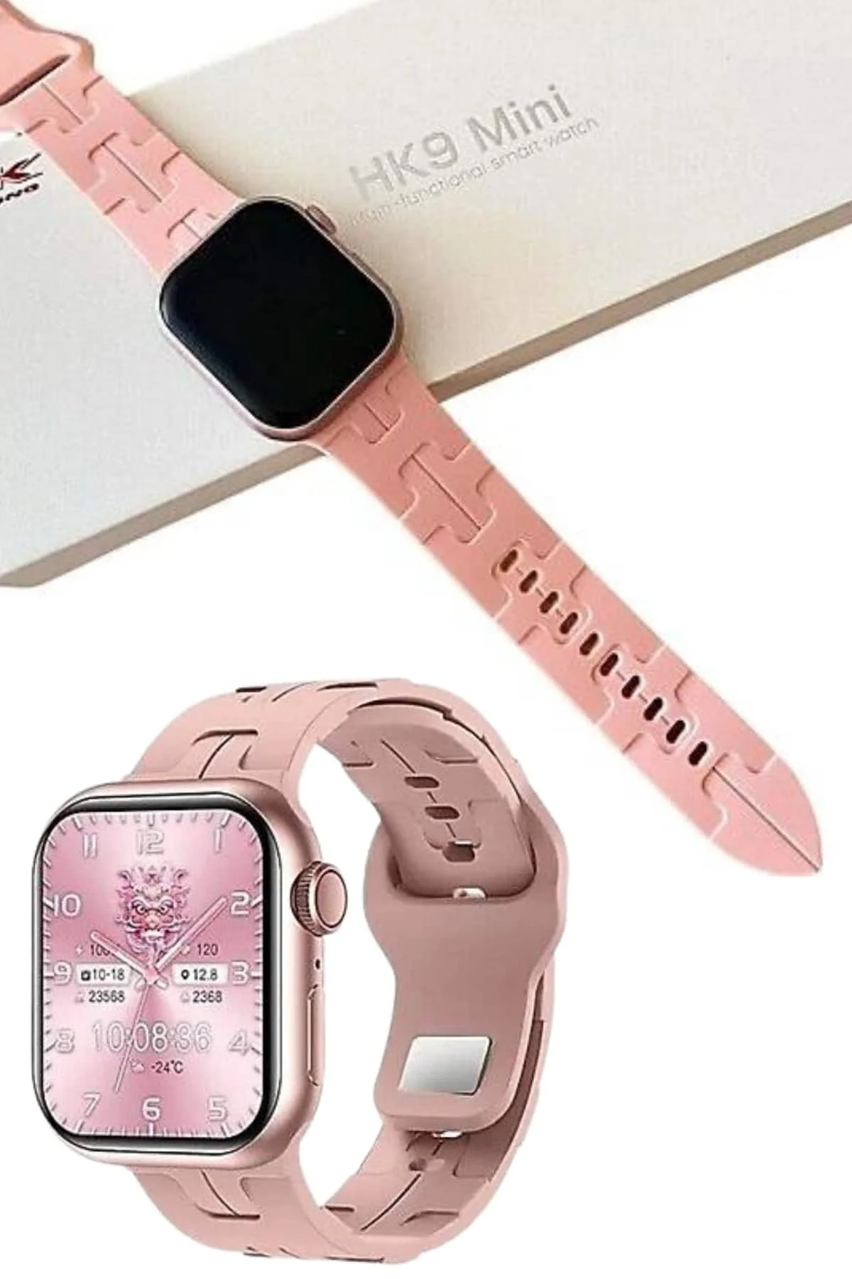 Yeni Seri Akıllı Saat Amoled Ekran Yüksek Çözünürlüklü 41 Mm Kasa - Just Cheap Store Görsel 4
