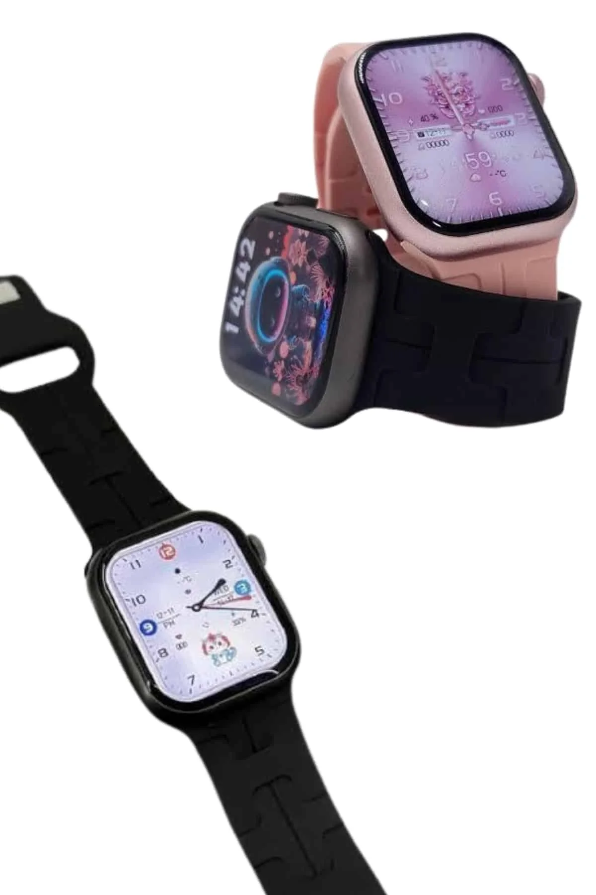Yeni Seri Akıllı Saat Amoled Ekran Yüksek Çözünürlüklü 41 Mm Kasa - Just Cheap Store Görsel 3