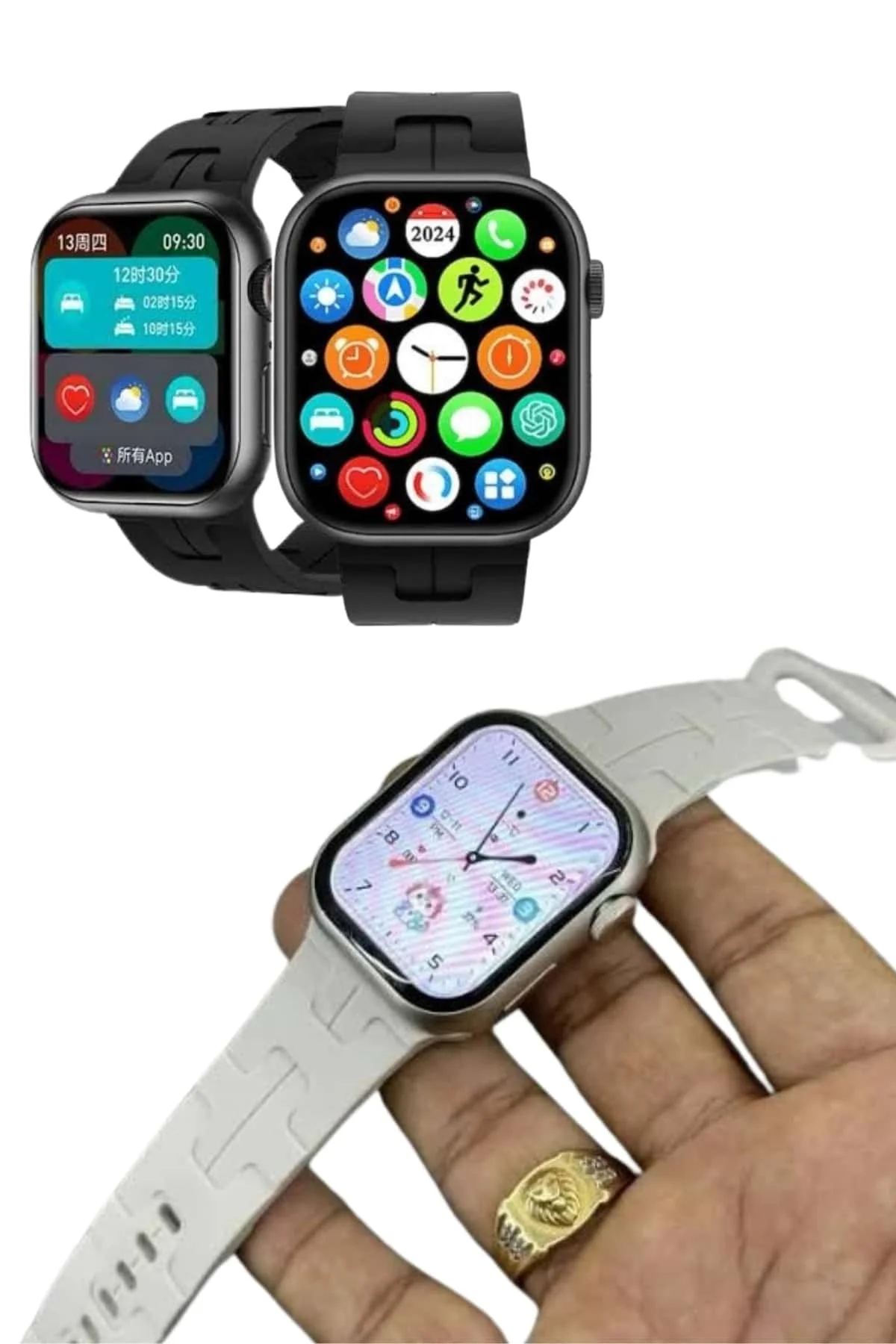 Akıllı Saat Android Ve İos Uyumlu Plastik Kordon Yeni Seri - Just Cheap Store Görsel 5