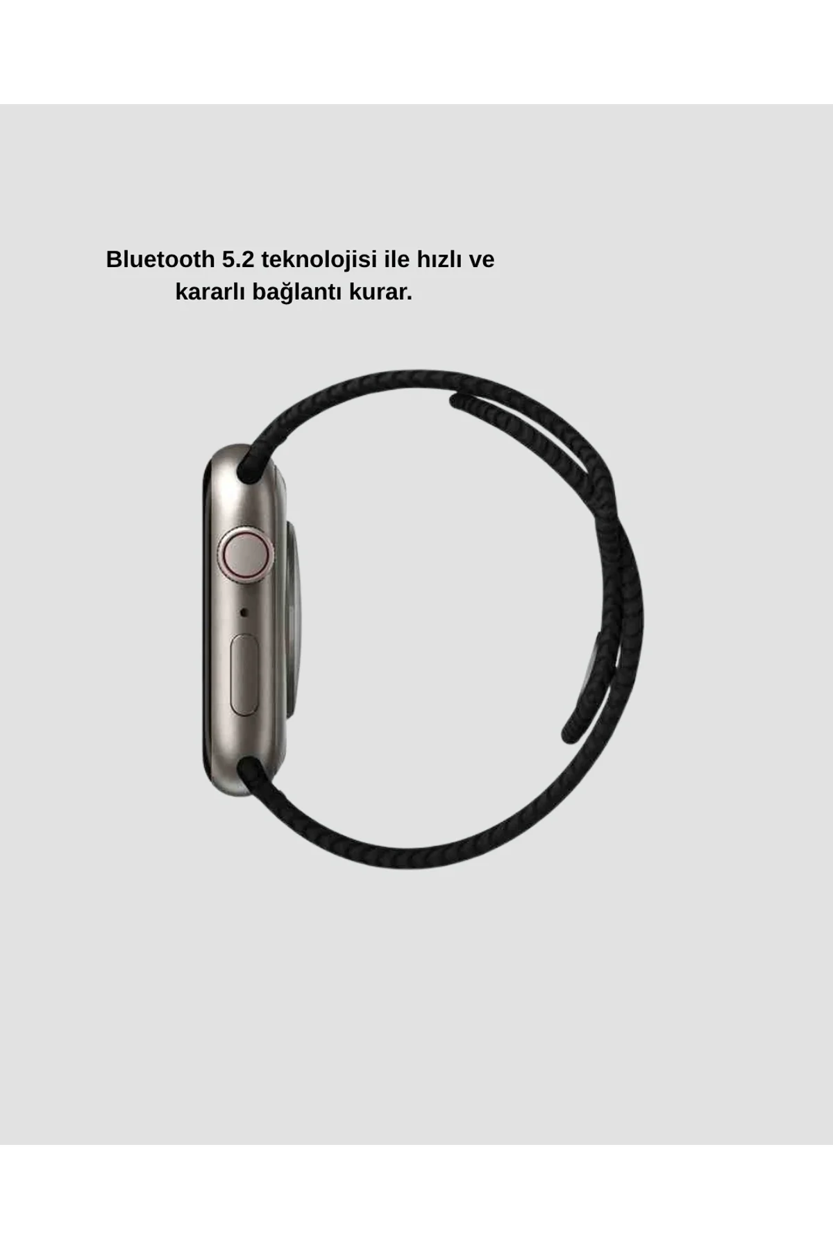 Kablosuz Şarjlı Akıllı Saat Bluetooth Arama Bildirim Destekli Uzun Pil Ömürlü - Just Cheap Store Görsel 4
