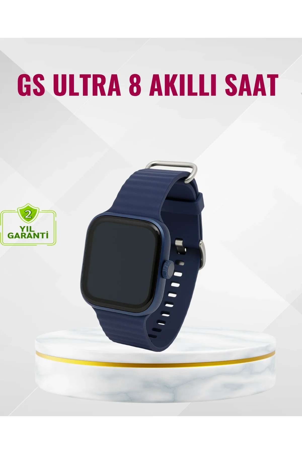 Ultra Akıllı Saat 2.05 İnç Büyük Ekran Bluetooth Aramalı Ip67