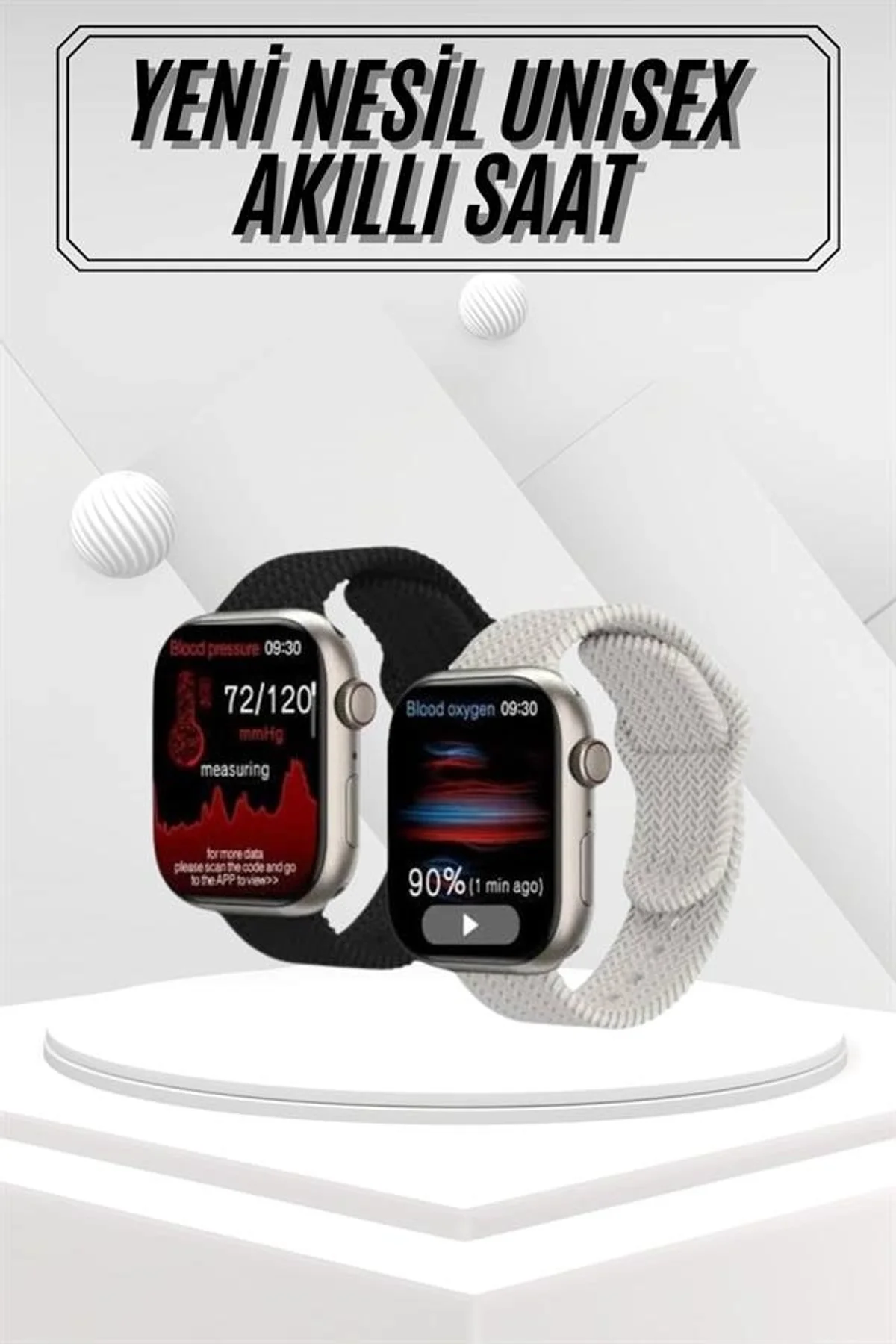 Akıllı Saat Uyku Ve Sağlık Takibi Gps Uyumlu Tema Değiştirme - Just Cheap Store Görsel 2