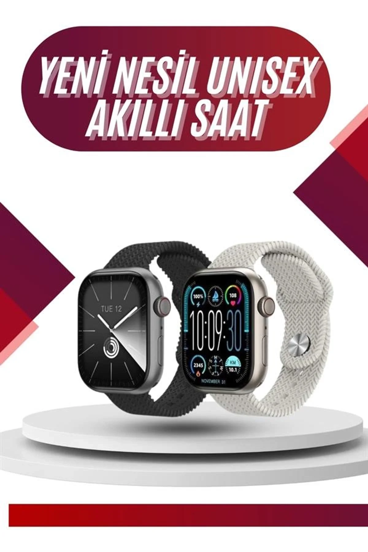 Akıllı Saat 2.02 İnch Nabız Ölçer Arama Konuşma Müzik Dinleme - Just Cheap Store Görsel 2