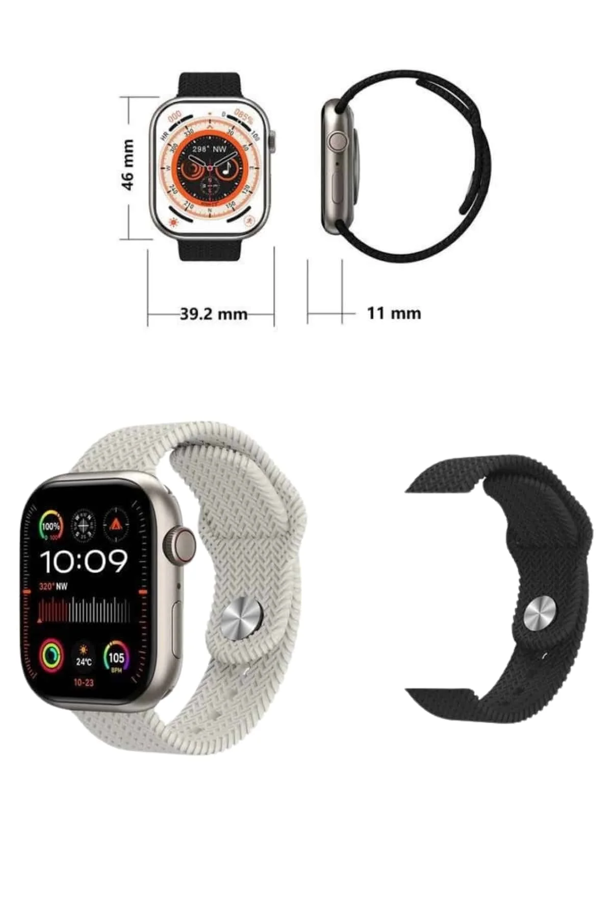Akıllı Saat Uyku Ve Sağlık Takibi Gps Uyumlu Tema Değiştirme - Just Cheap Store Görsel 5