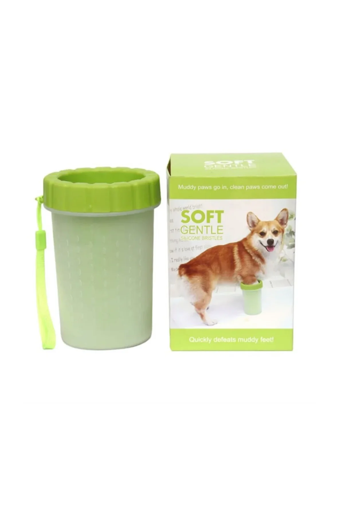 Taşınabilir Köpek Ayak Temizleme Aparatı Silikon Fırçalı - Just Cheap Store Görsel 5