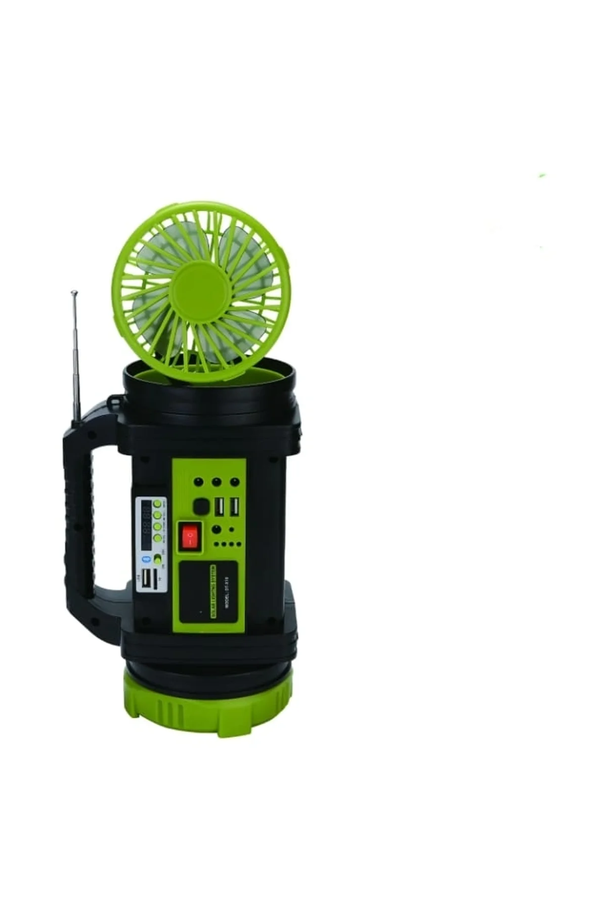 Wıson Ws-5683 Şarjlı 30w Solar Şarjlı Ev Aydınlatma Seti Radyo Ve Fan Powebank - Just Cheap Store Görsel 2