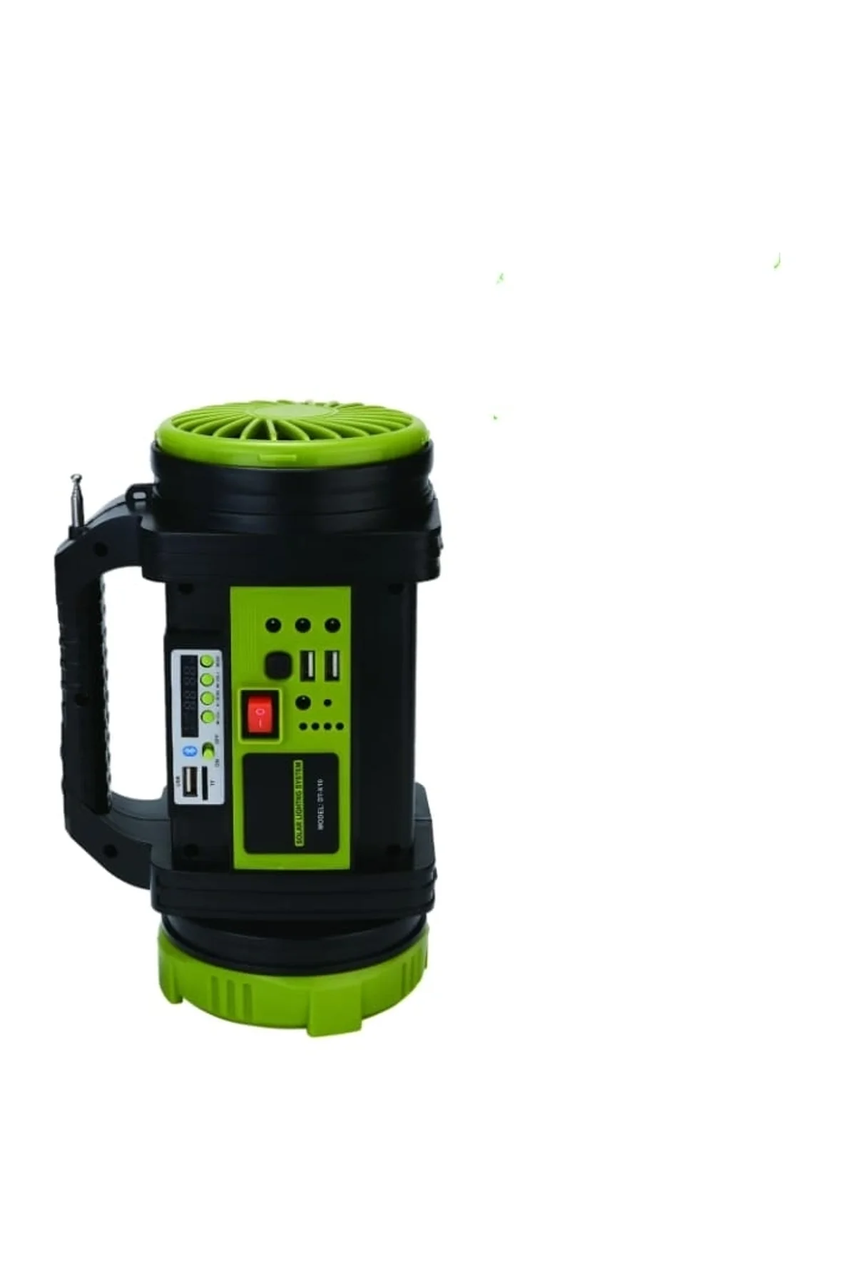Wıson Ws-5683 Şarjlı 30w Solar Şarjlı Ev Aydınlatma Seti Radyo Ve Fan Powebank - Just Cheap Store Görsel 3