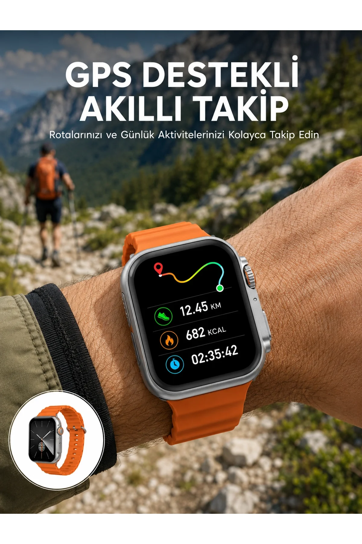Yeni Nesil Çağrı Cevaplayabilen 47 Mm Titreşimli Çok Fonksiyonlu Akıllı Saat Yeni Nesil