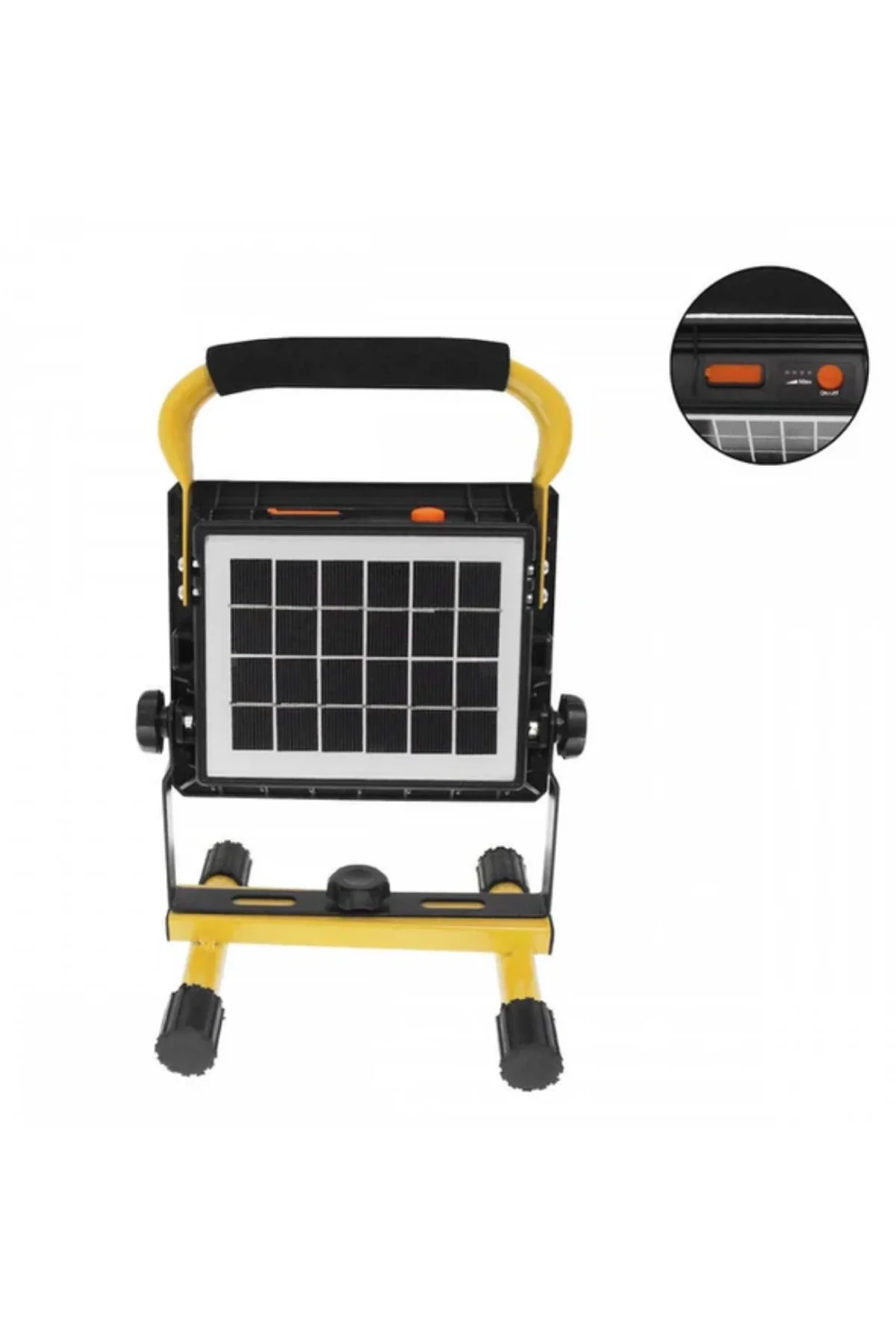 Solar Ve Usb Şarjlı Güçlü Led Çalışma Lambası Ayarlanabilir Açılı Kamp Feneri - Just Cheap Store Görsel 3
