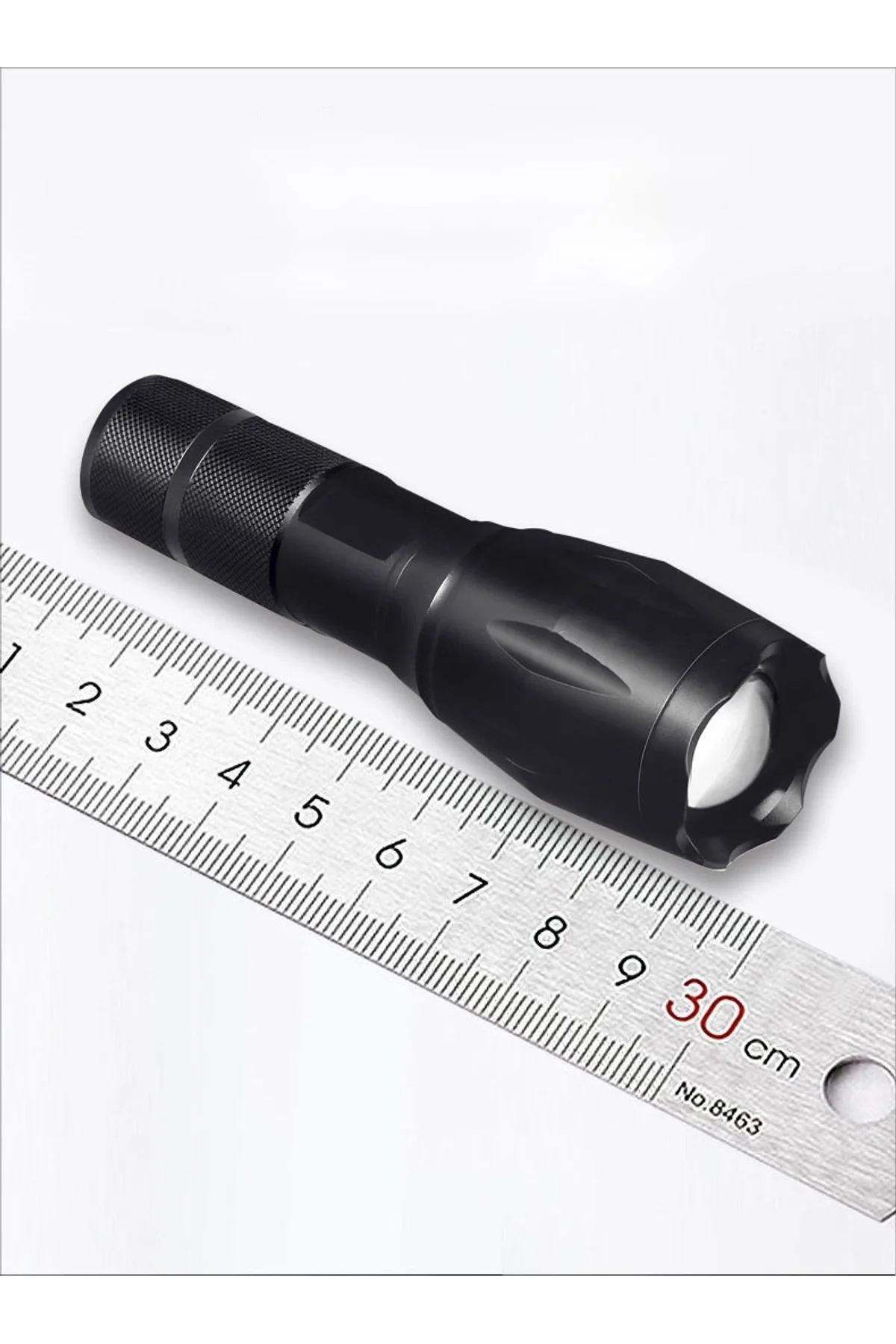 Gold Orion Km-108 T6 Led Şarjlı El Feneri 5 Modlu 200 Metre Işık Mesafesi - Just Cheap Store Görsel 3