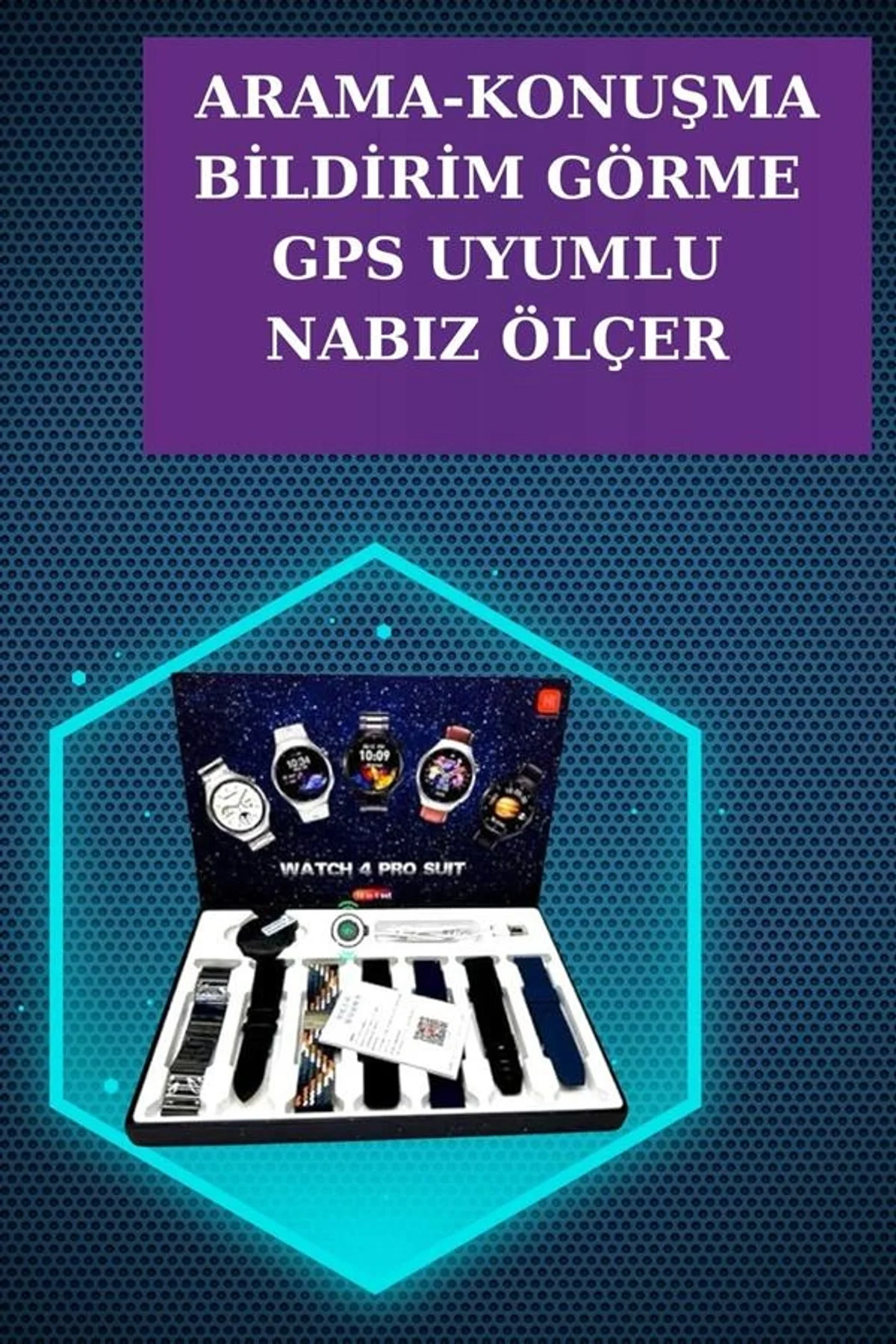Kulaklık Ve Çok Kordonlu Akıllı Saat Gürültü Önleyici Gps Desteği Yeni Nesil - Just Cheap Store Görsel 4