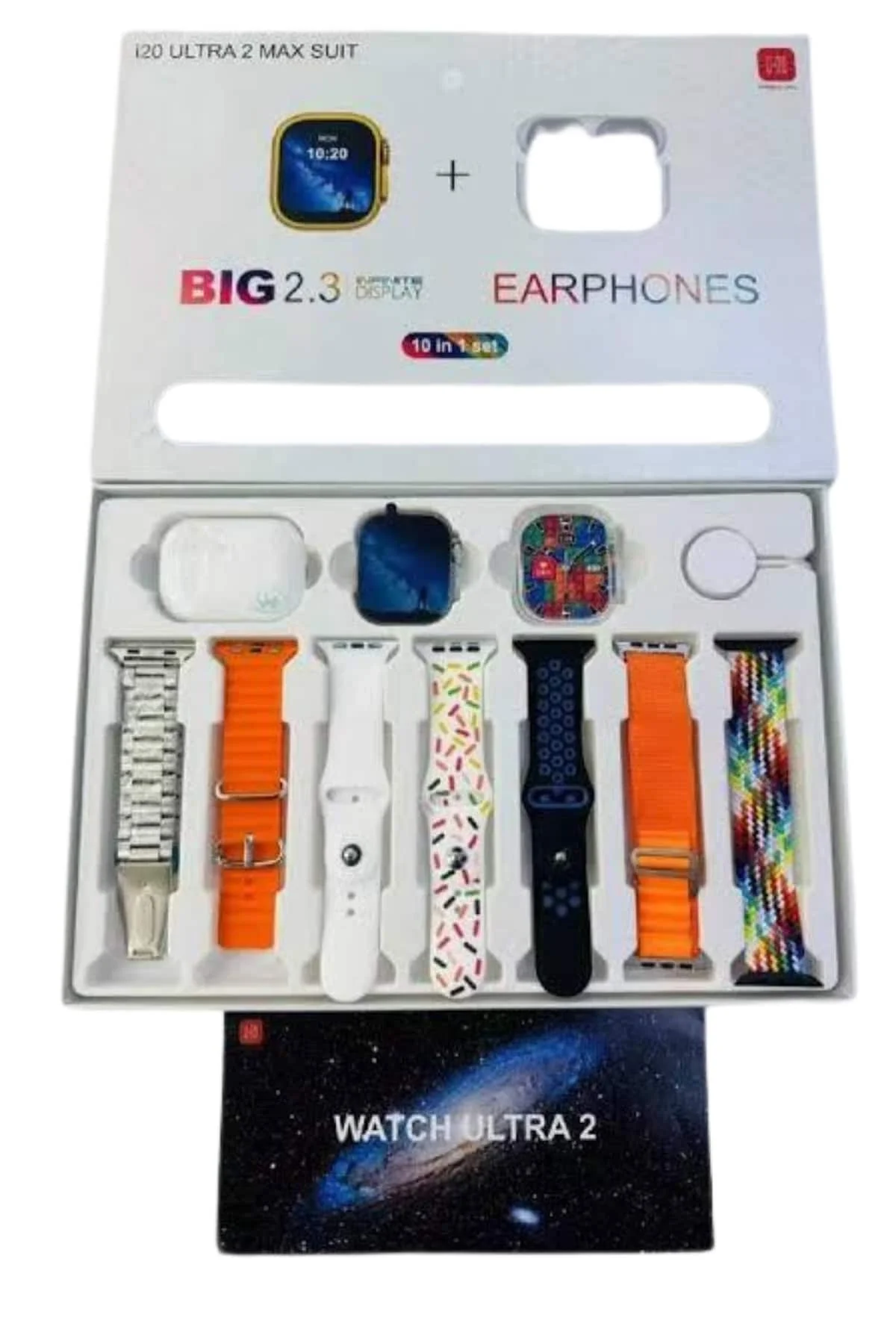 Akıllı Saat Ve Air Pro Kulaklık 7 Kordonlu Çok Fonksiyonlu İkili Set Yeni Nesil - Just Cheap Store Görsel 4