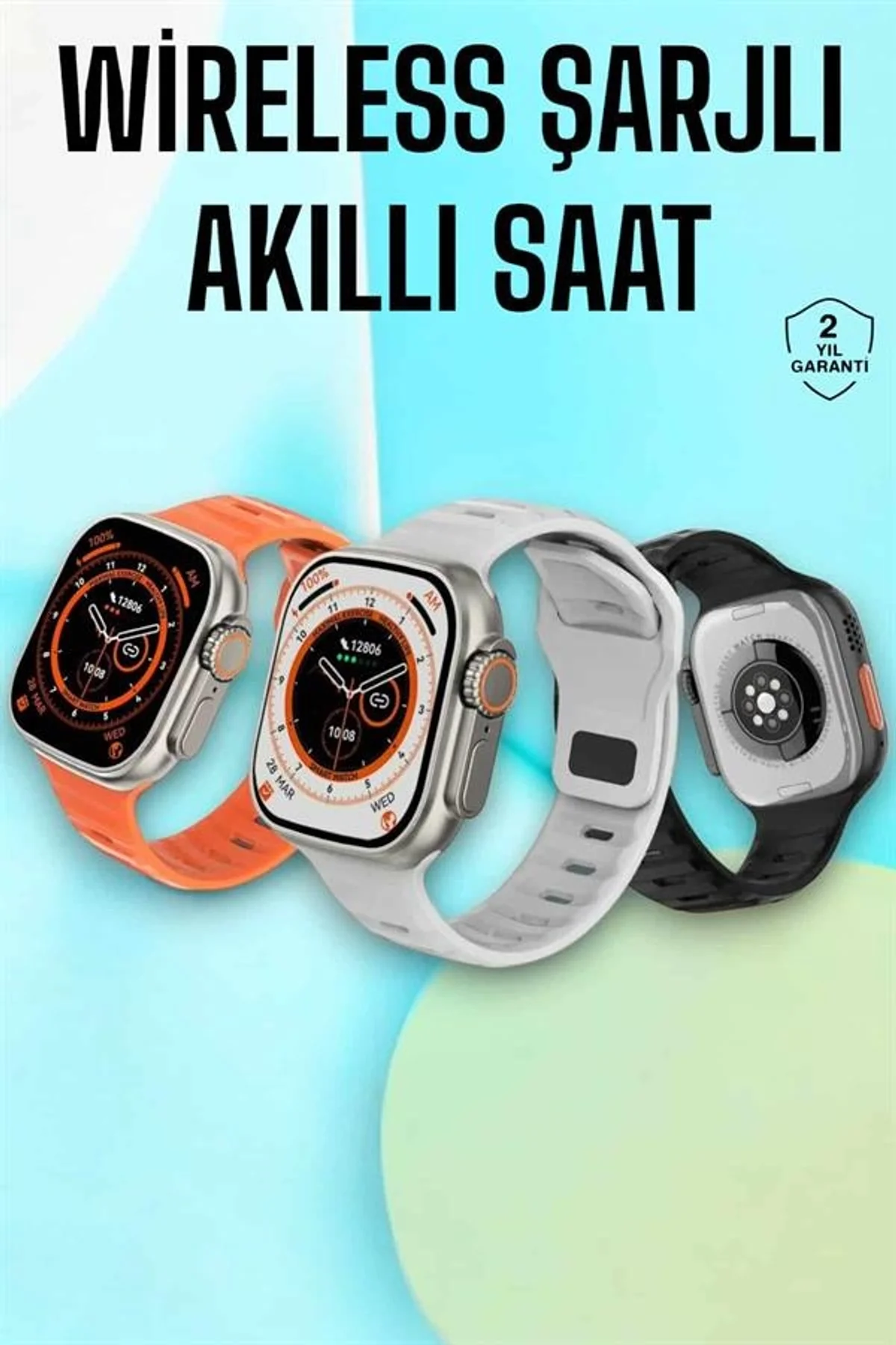 Akıllı Saat Nabız Ölçebilen Yeni Nesil Gps Ve Adımsayar Özelliği (kopya) - Just Cheap Store Görsel 2