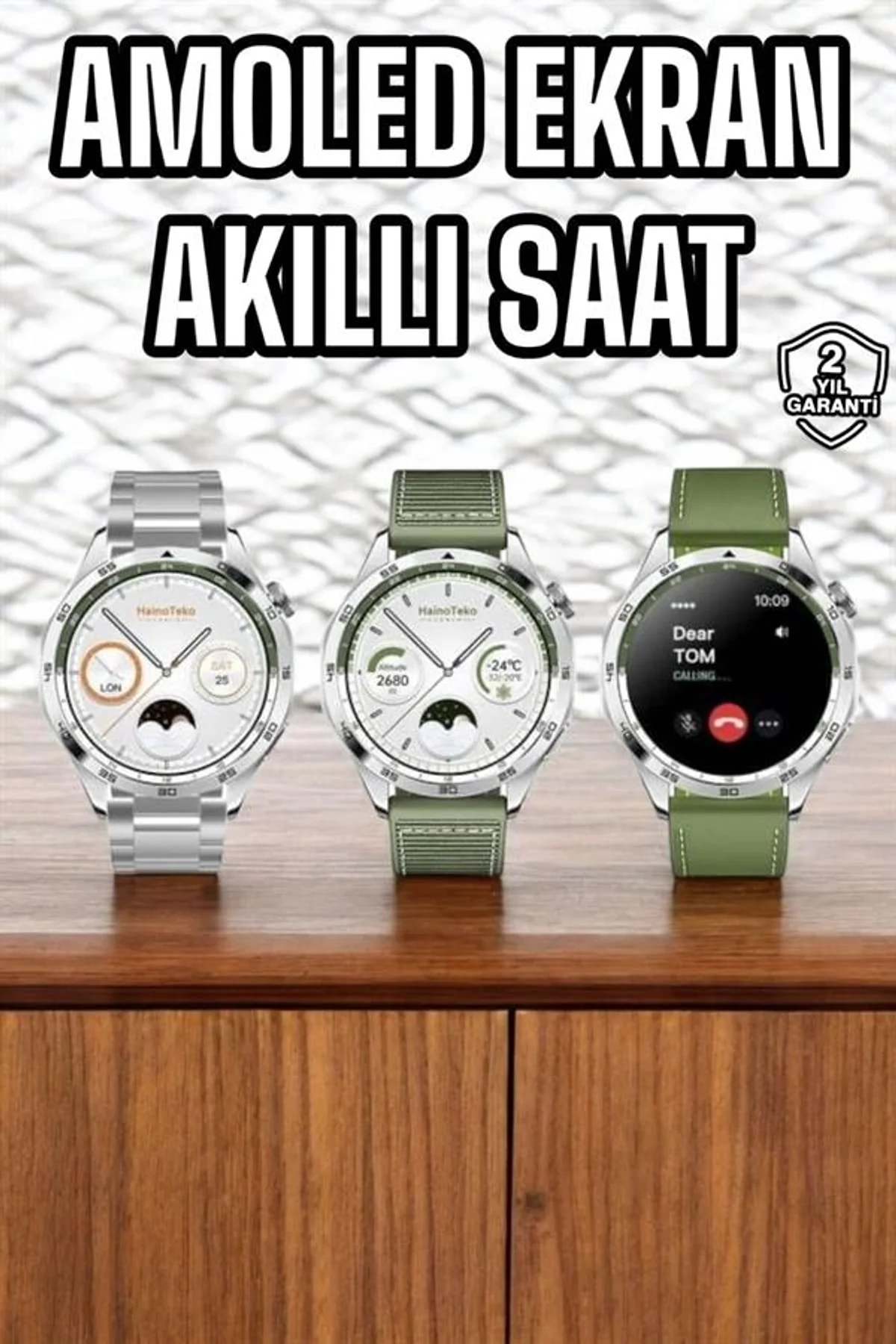 Akıllı Saat Sesli Görüşme Uyku Ve Sağlık Takibi Nfc Uyumlu - Just Cheap Store Görsel 2