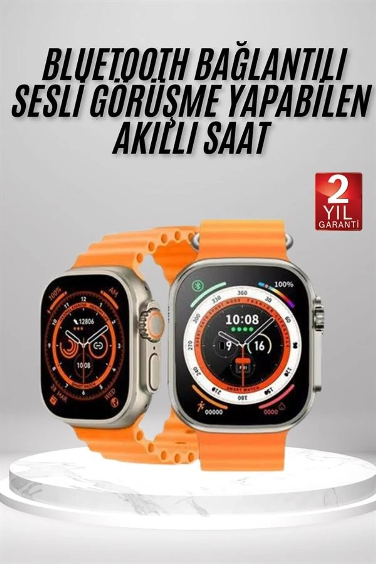 Yeni Nesil Ultra Akıllı Saat Adımsayar Uyku Takibi Nabız Sensörü Yeni Nesil - Just Cheap Store Görsel 2