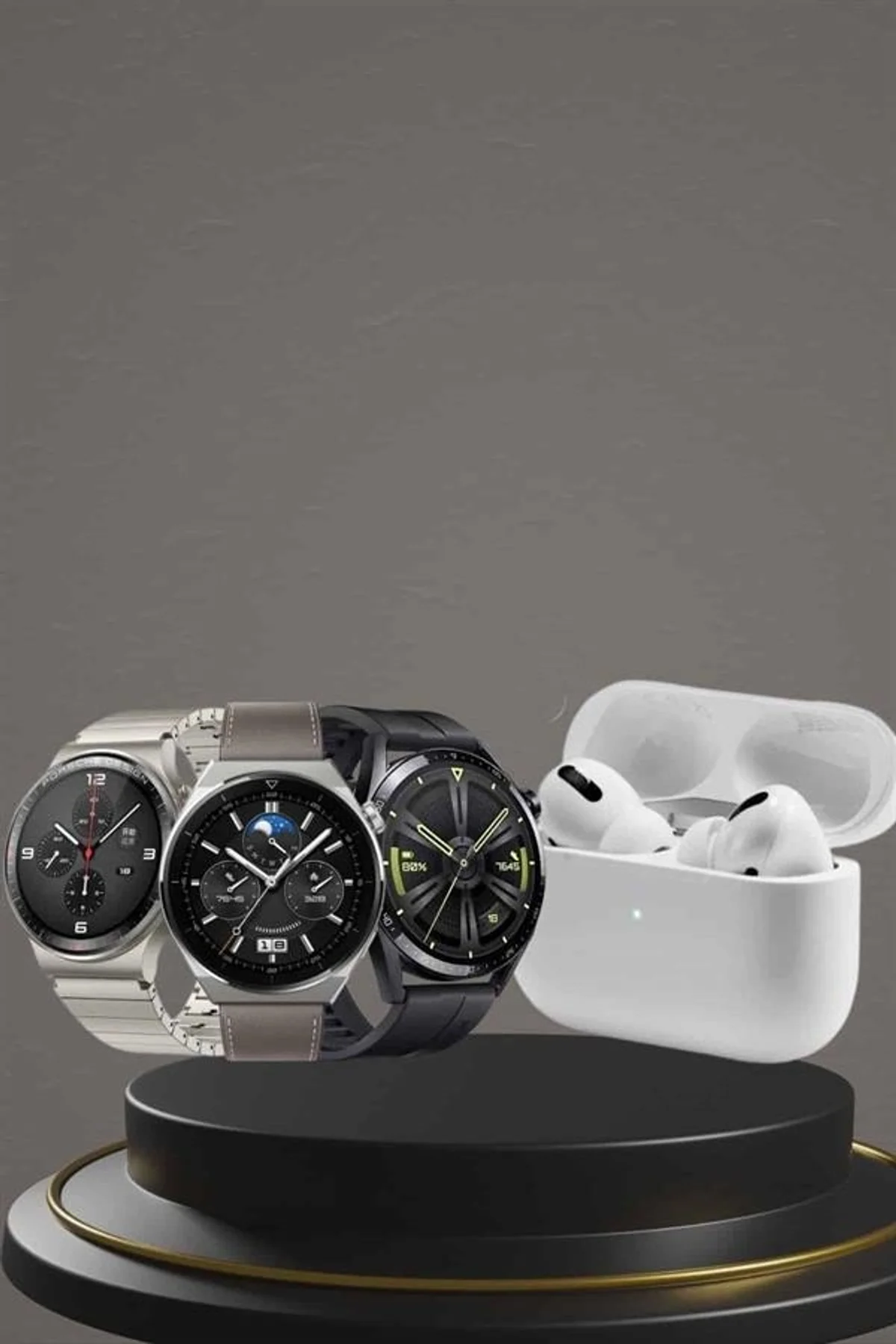 Aynalı Bluetooth Kulaklık Yeni Nesil Akıllı Saat Titreşimli Nabız Ölçer Spor Modları - Just Cheap Store Görsel 5