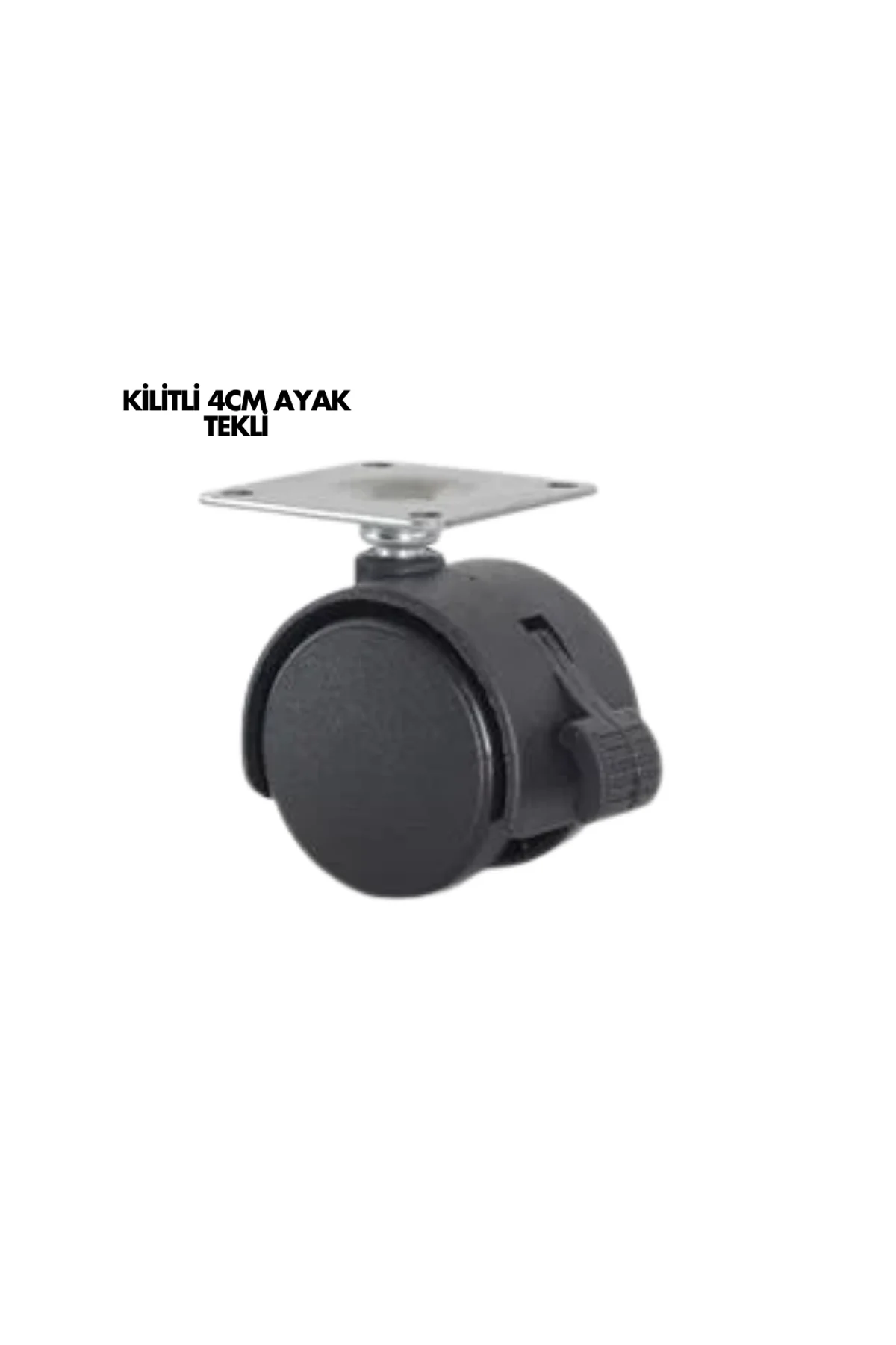 Kilitli 4cm Ayak Tekli