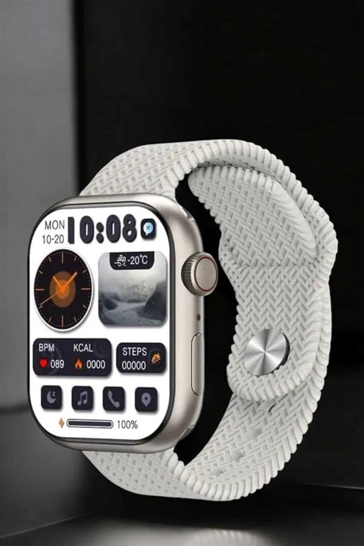 Akıllı Saat Tema Değiştirme Uyku Ve Sağlık Takibi Bluetooth Bağlantılı - Just Cheap Store Görsel 4
