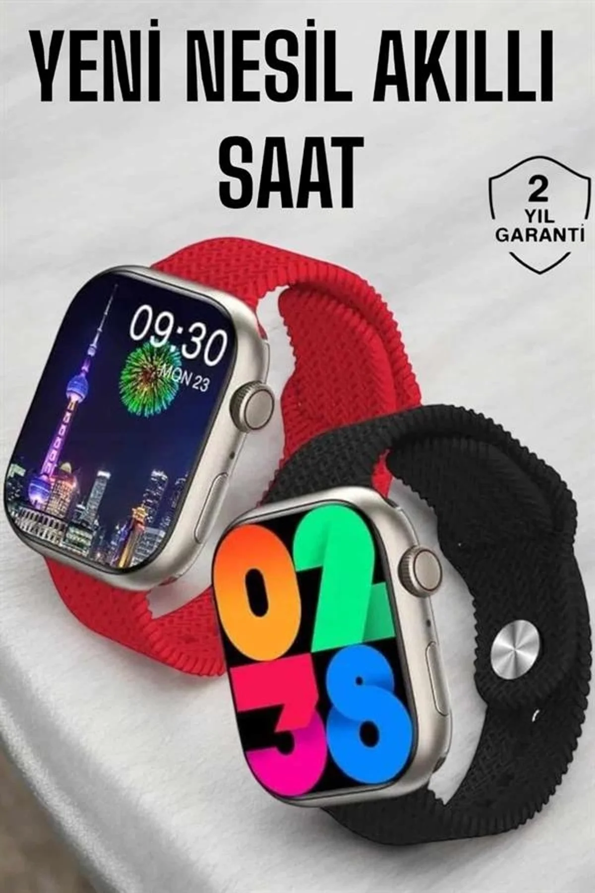 Akıllı Saat Tema Değiştirme Uyku Ve Sağlık Takibi Bluetooth Bağlantılı - Just Cheap Store Görsel 2