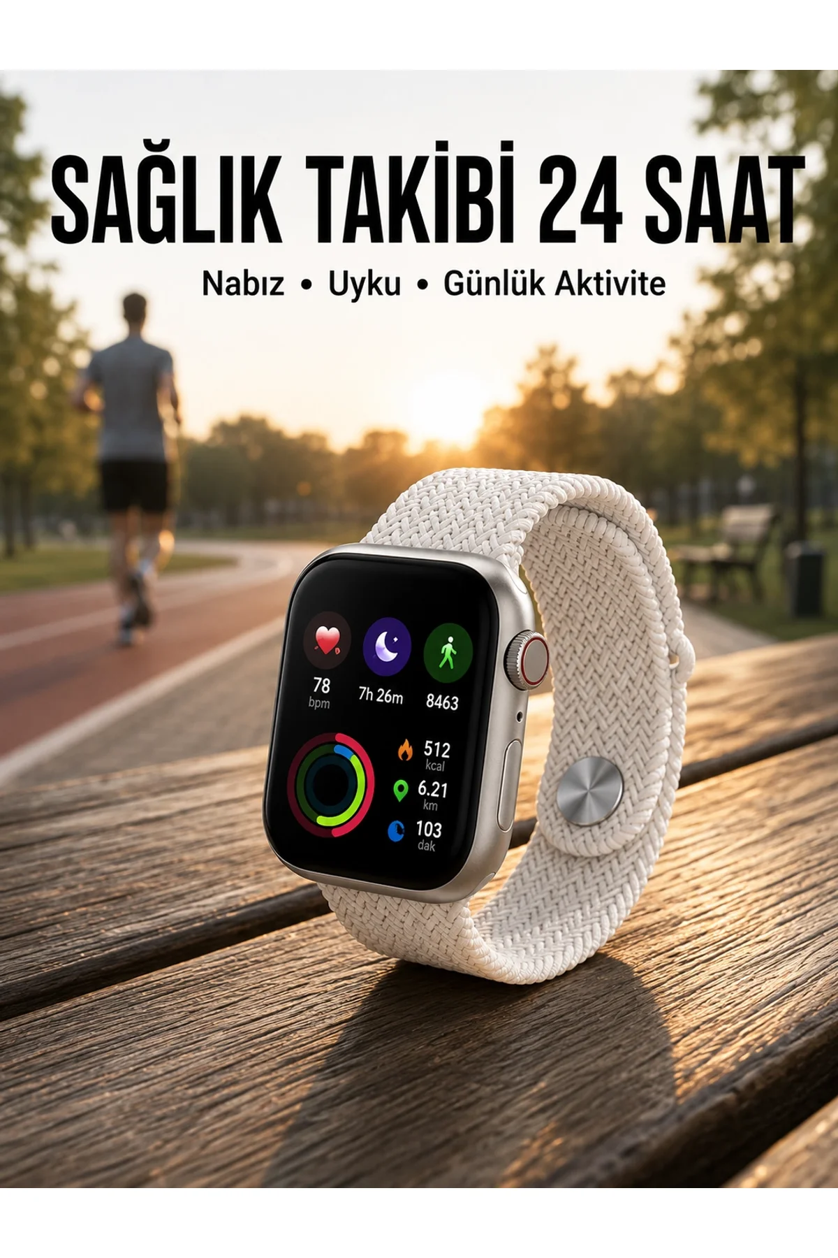 Akıllı Saat Yeni Nesil Gps Özelliği Nfc Ve Uyku Takibi