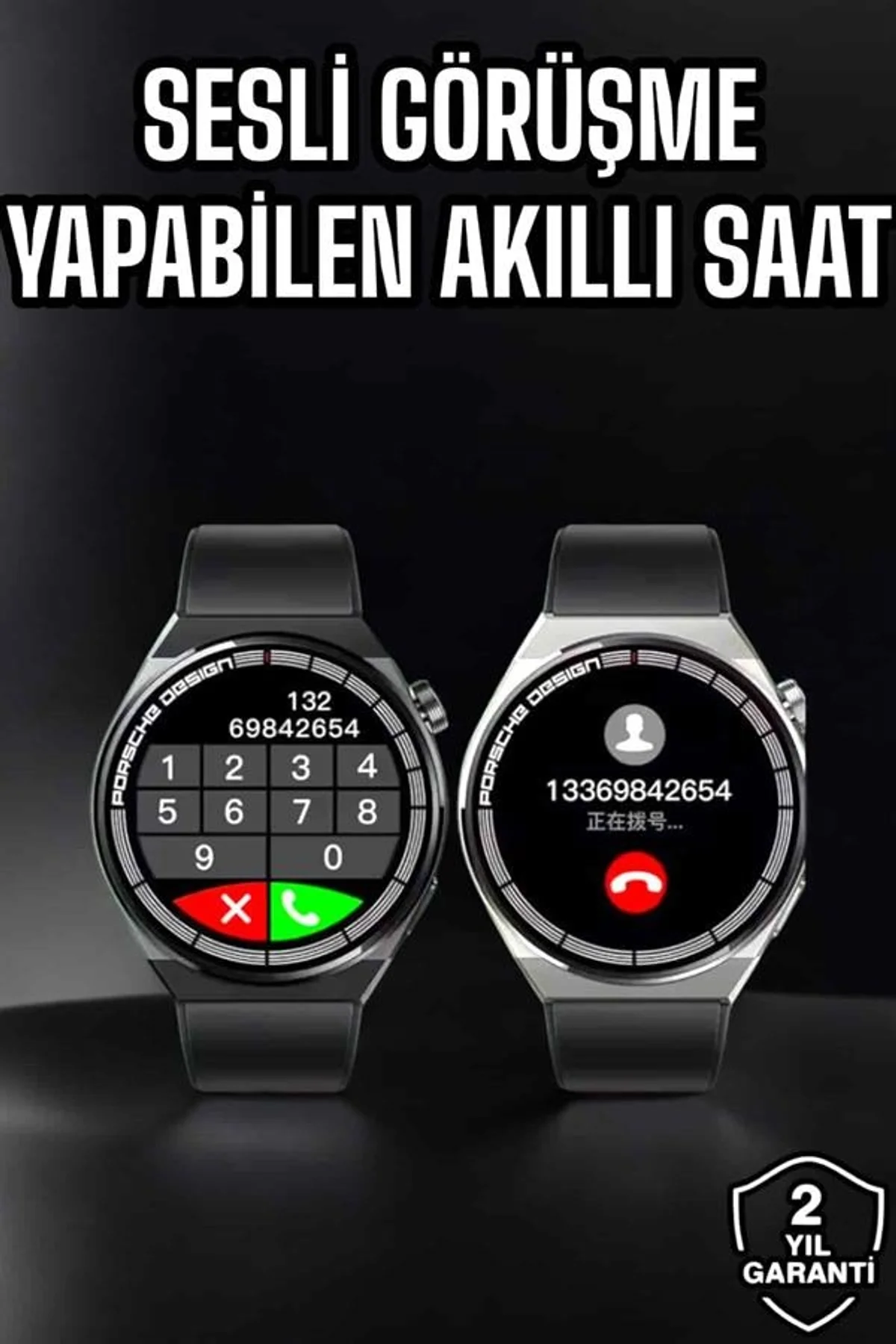 Akıllı Saat Nabız Sensörlü Bildirim Görebilen Spor Modları Gps Takibi Yeni Nesil - Just Cheap Store Görsel 2