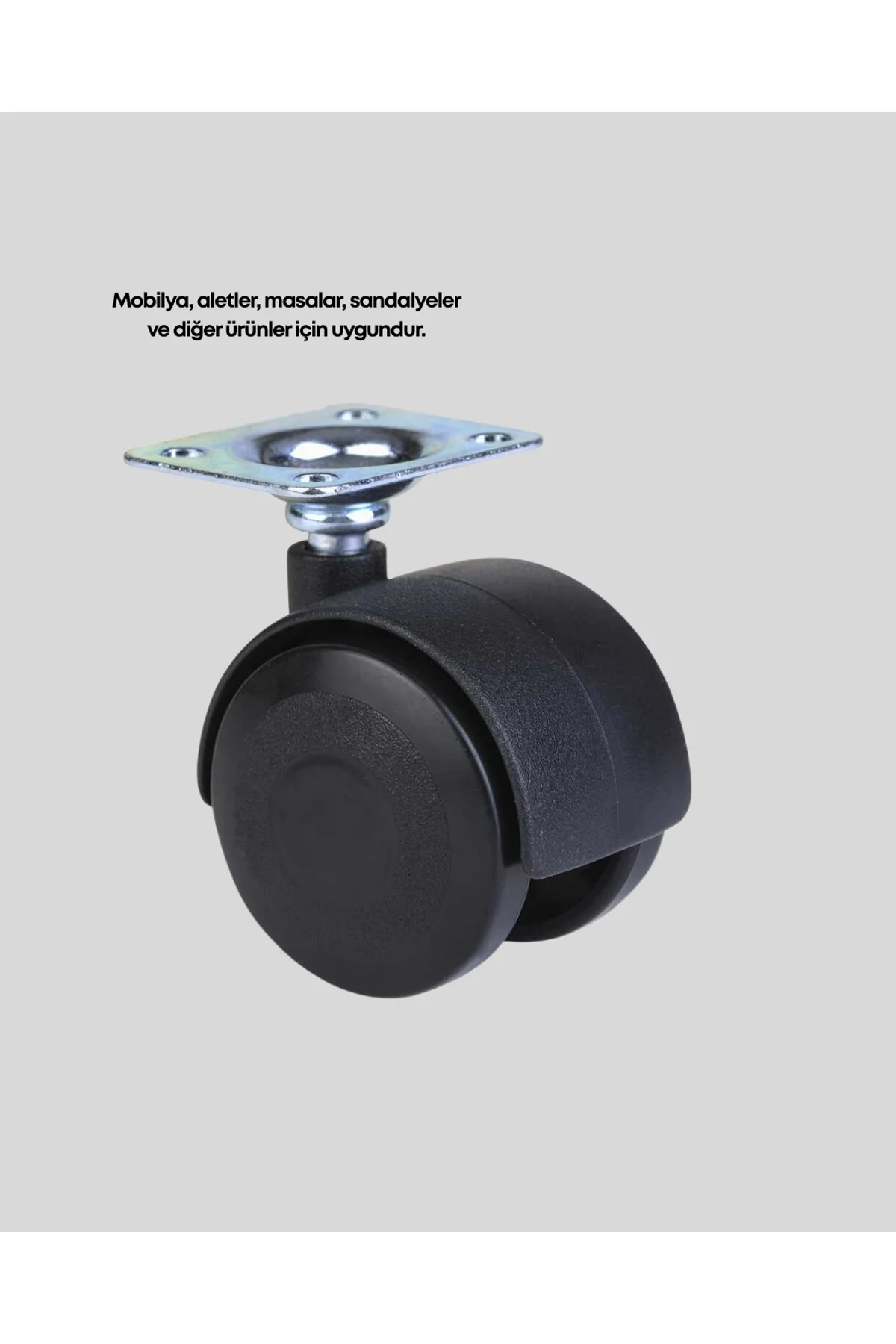 4 Cm Kilitsiz Mobilya Ayağı Tekli Kolay Dönen Masa Ve Sehpa Ayağı - Just Cheap Store Görsel 2
