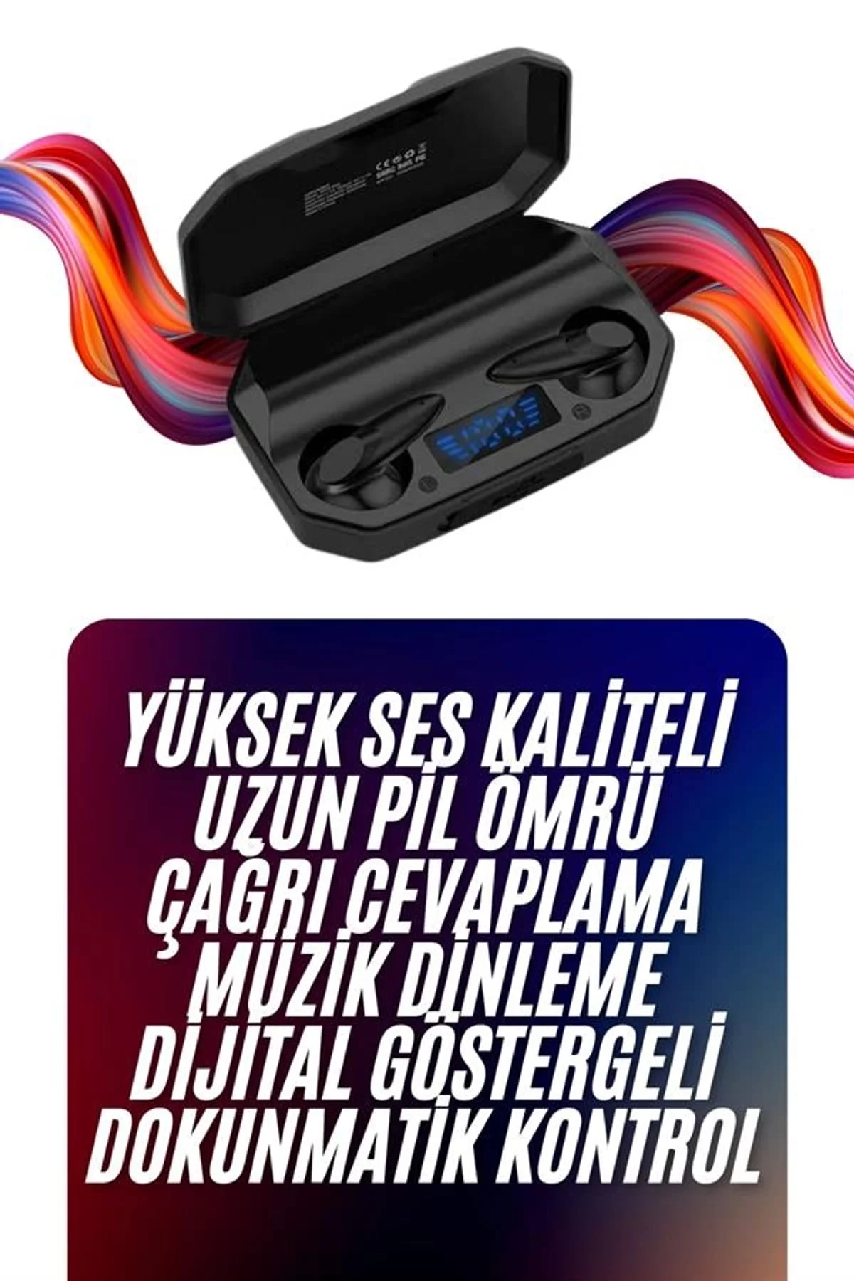 Çağrı Cevaplayabilen Akıllı Saat 5.2 Bluetooth Bağlantılı Kulaklık - Just Cheap Store Görsel 2