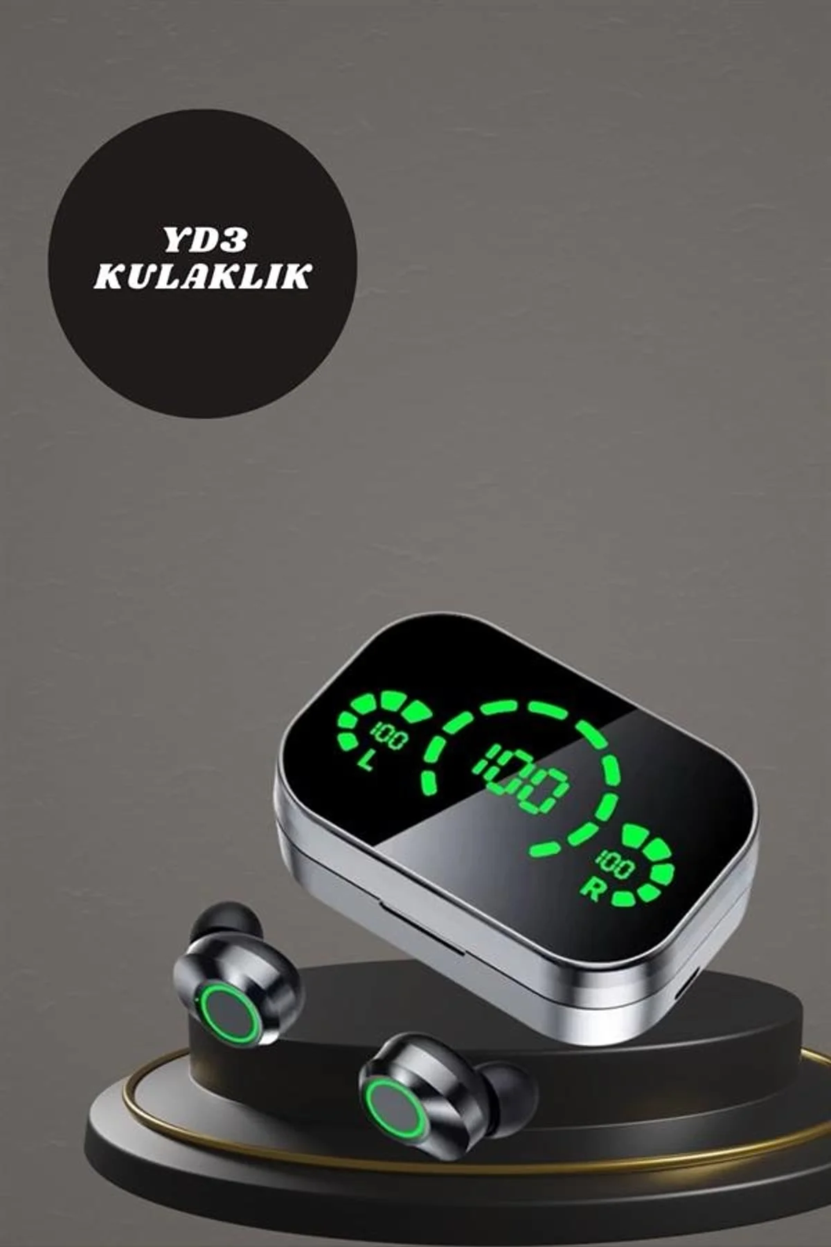 7 Kordonlu Akıllı Saat Ve Aynalı Bluetooth Kulaklık Powerbank Dijital Göstergeli - Just Cheap Store Görsel 4