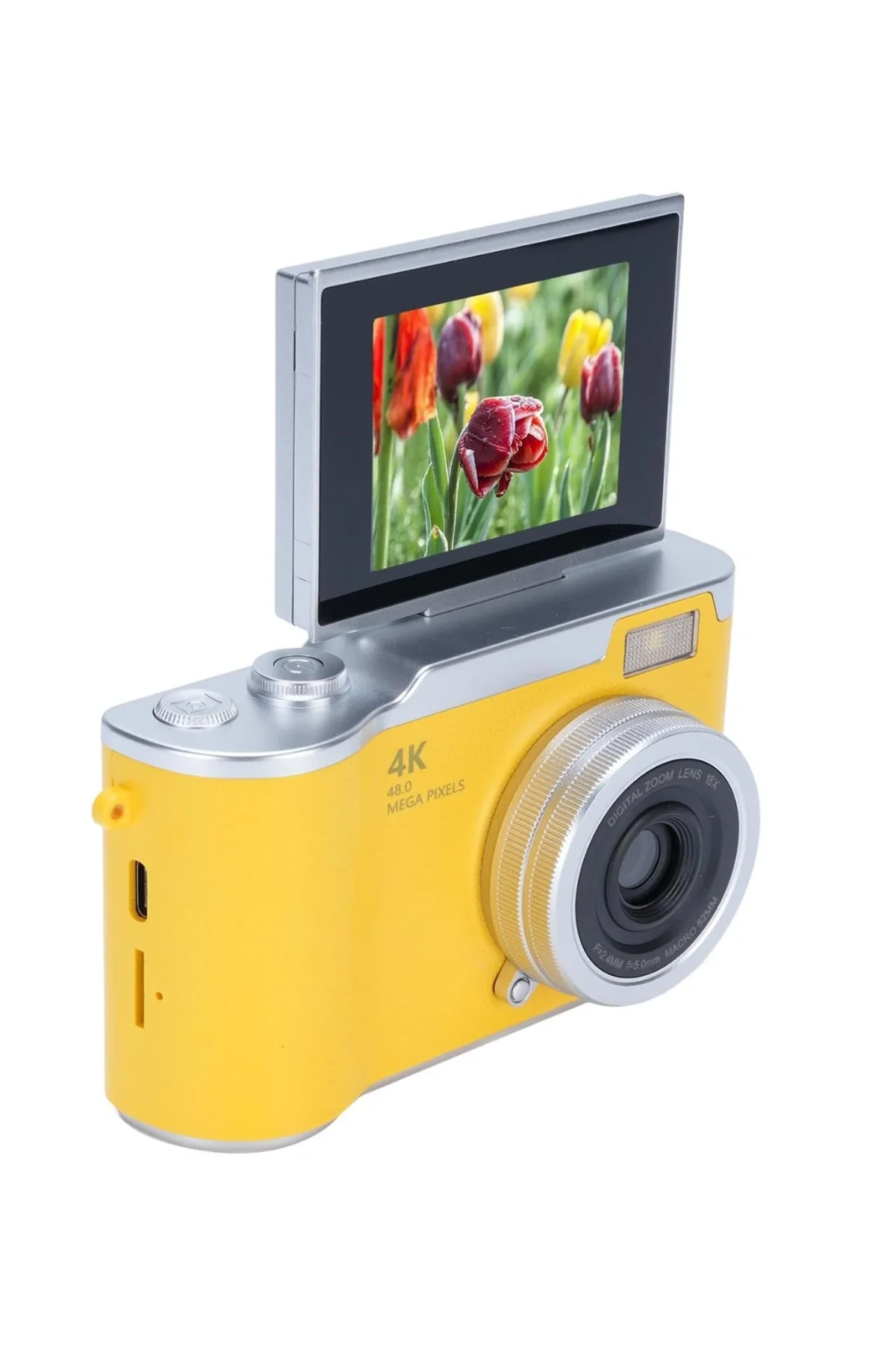 Yüksek Çözünürlüklü 48 Mp Kamera 4k Video Çekim Selfie Vlog Fotoğraf Makinesi - Just Cheap Store Görsel 3