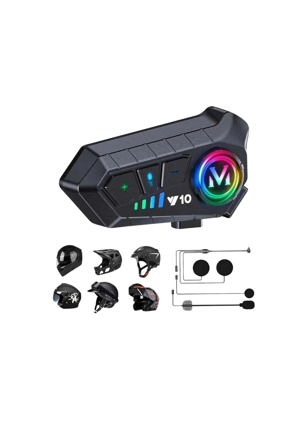 Ipx6 Suya Dayanıklı Intercom Kulaklık Otomatik Çağrı Cevaplama - Just Cheap Store Görsel 4