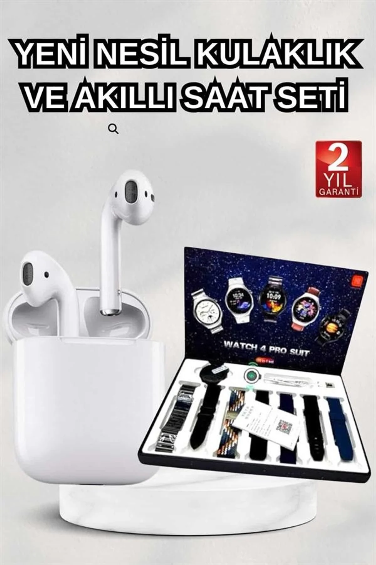 2025 Model Akıllı Saat Ve 2.nesil Tws Bluetooth Kulaklık Yüksek Ses Kaliteli Yeni Nesil - Just Cheap Store Görsel 2