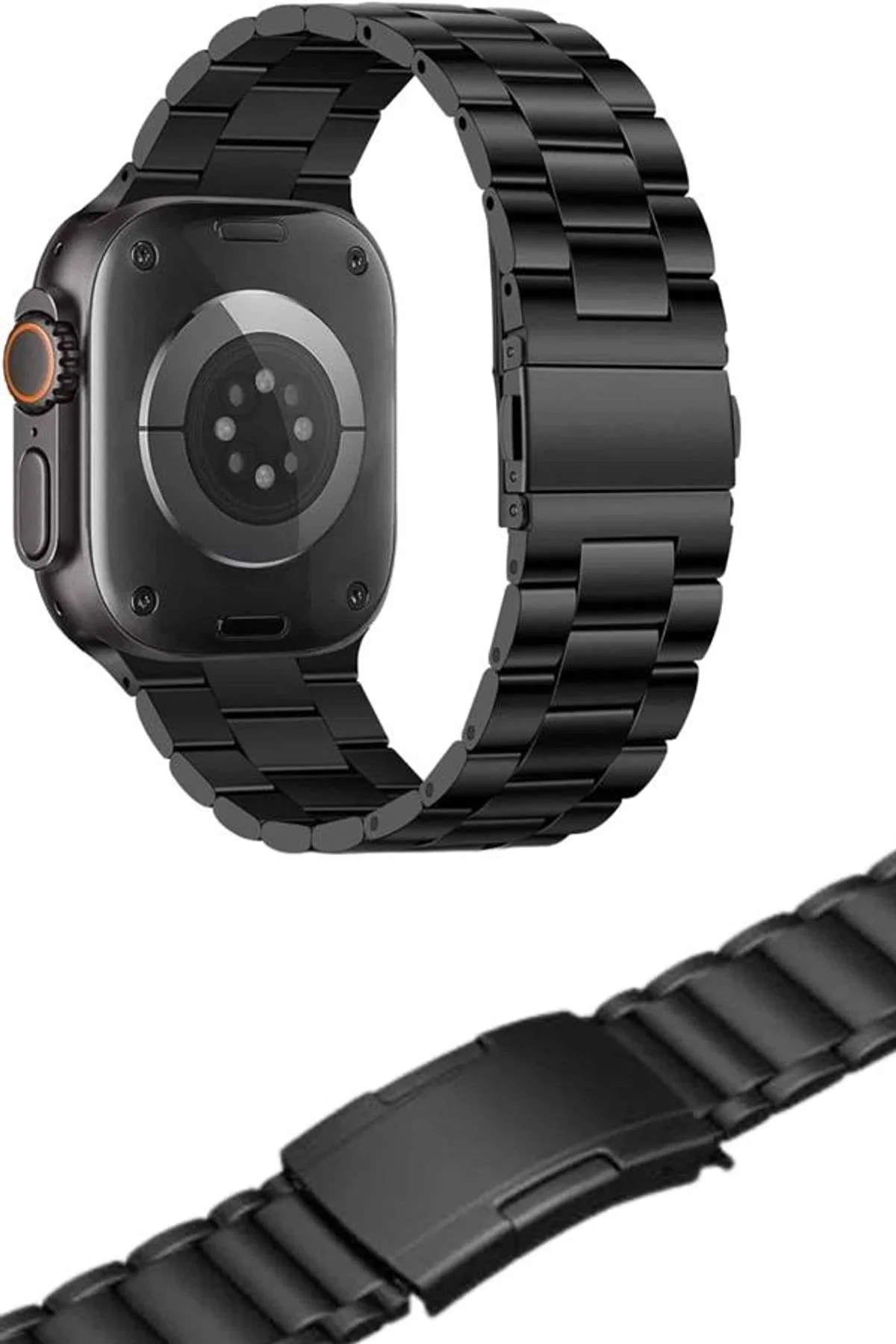 Akıllı Saat Arama Konuşma Gps Ve Nfc Özelliği 3 Kordonlu Amoled Ekran - Just Cheap Store Görsel 4