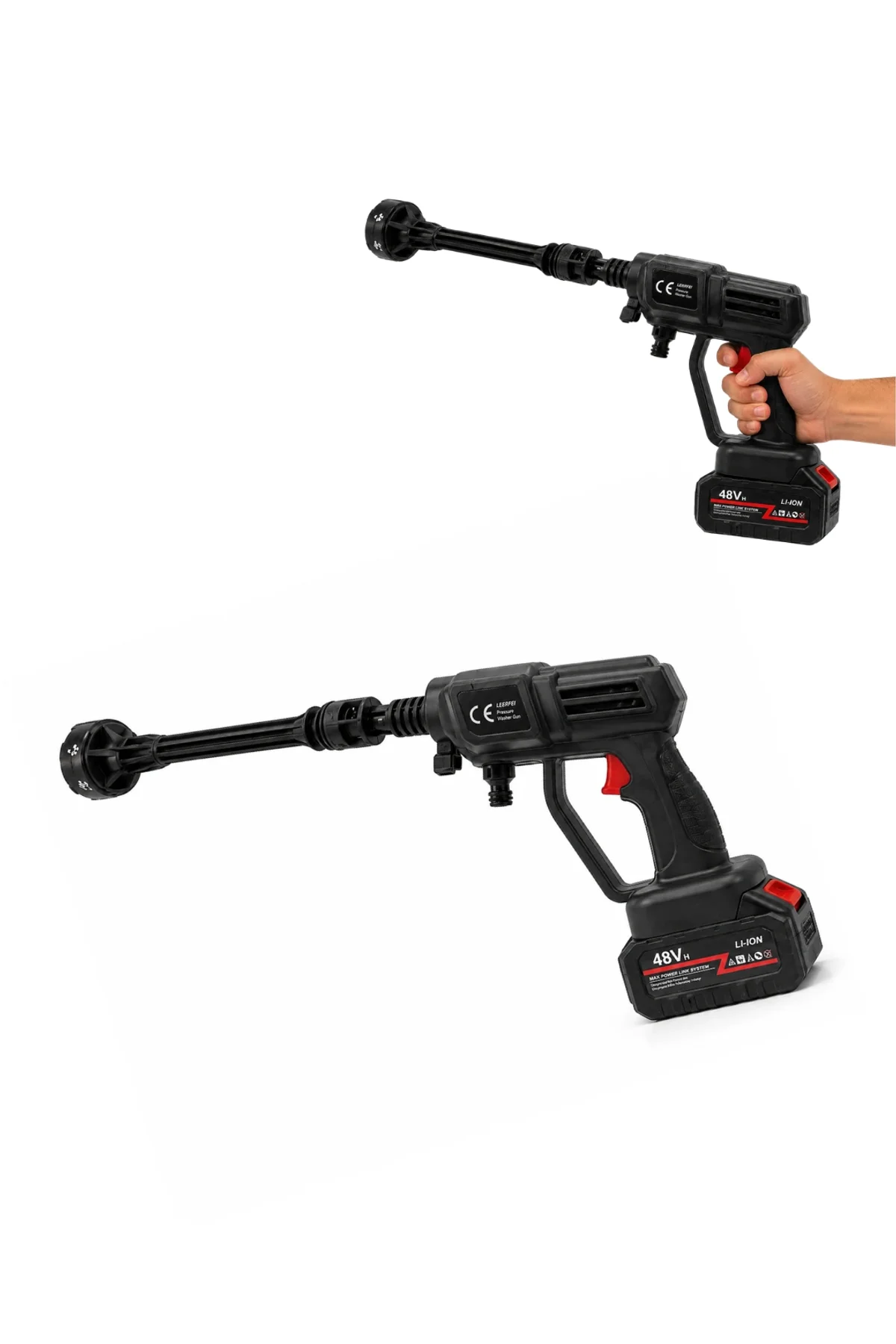 Kablosuz Basınçlı Su Tabancası Şarjlı Araç Yıkama Bahçe Sulama Makinesi - Just Cheap Store Görsel 3