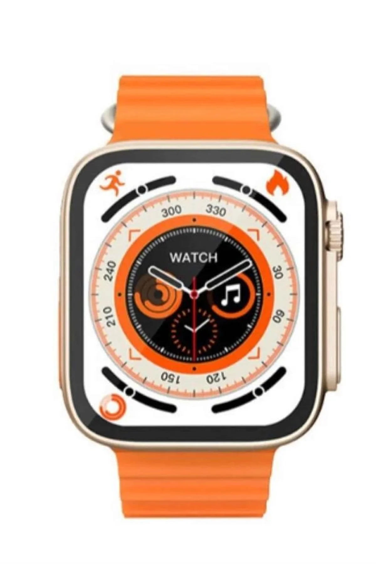 Yeni Model Akıllı Saat Ultra Smart Watch Gümüş Kasa 45mm Titreşim - Just Cheap Store Görsel 4
