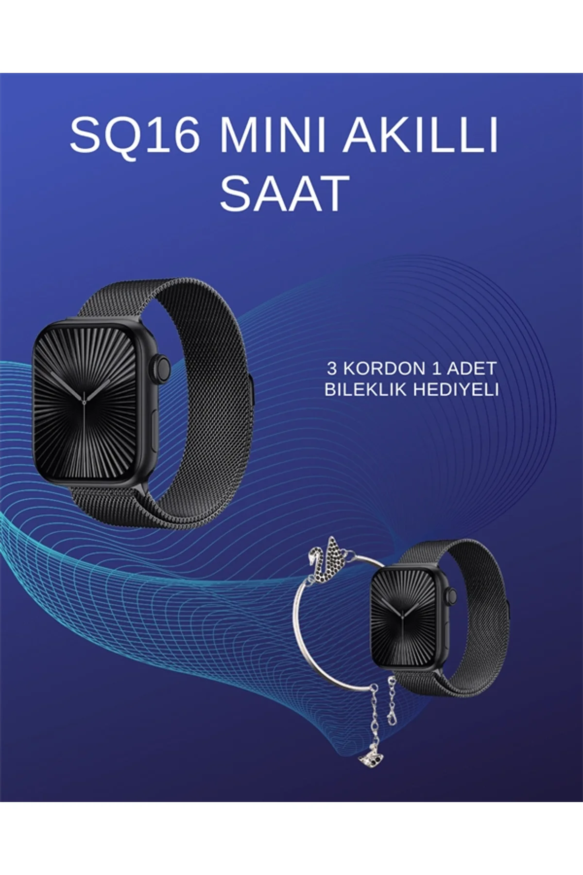 SQ-16 Mini Series 10 Akıllı Saat | Spor Modları, Bildirim Ve Müzik Kontrolü - Just Cheap Store Görsel 2