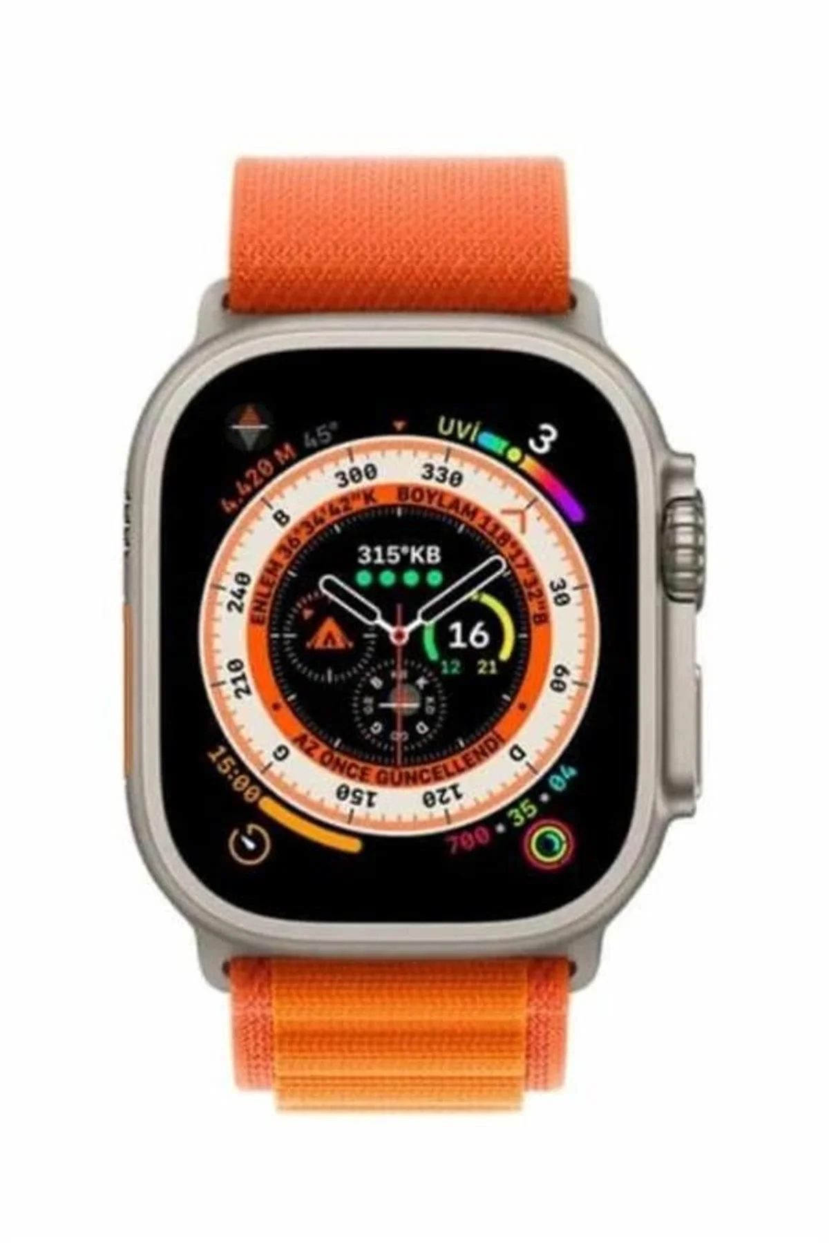 Yeni Nesil Akıllı Saat Çok Yönlü Titreşimli 49 Mm Android Ve İos Uyumlu - Just Cheap Store Görsel 3