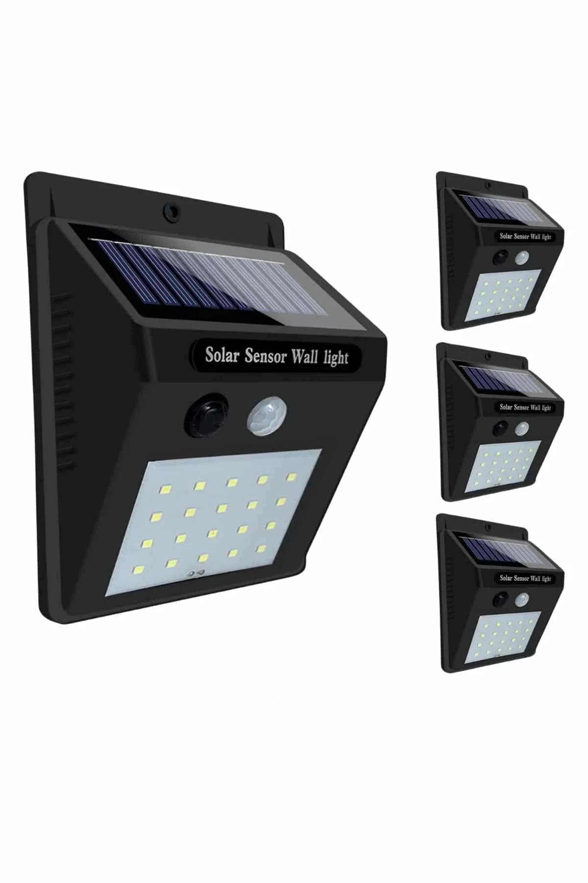Solar Sensörlü Duvar Lambası Bahçe Lamba 20 Led Işık - Just Cheap Store Görsel 4