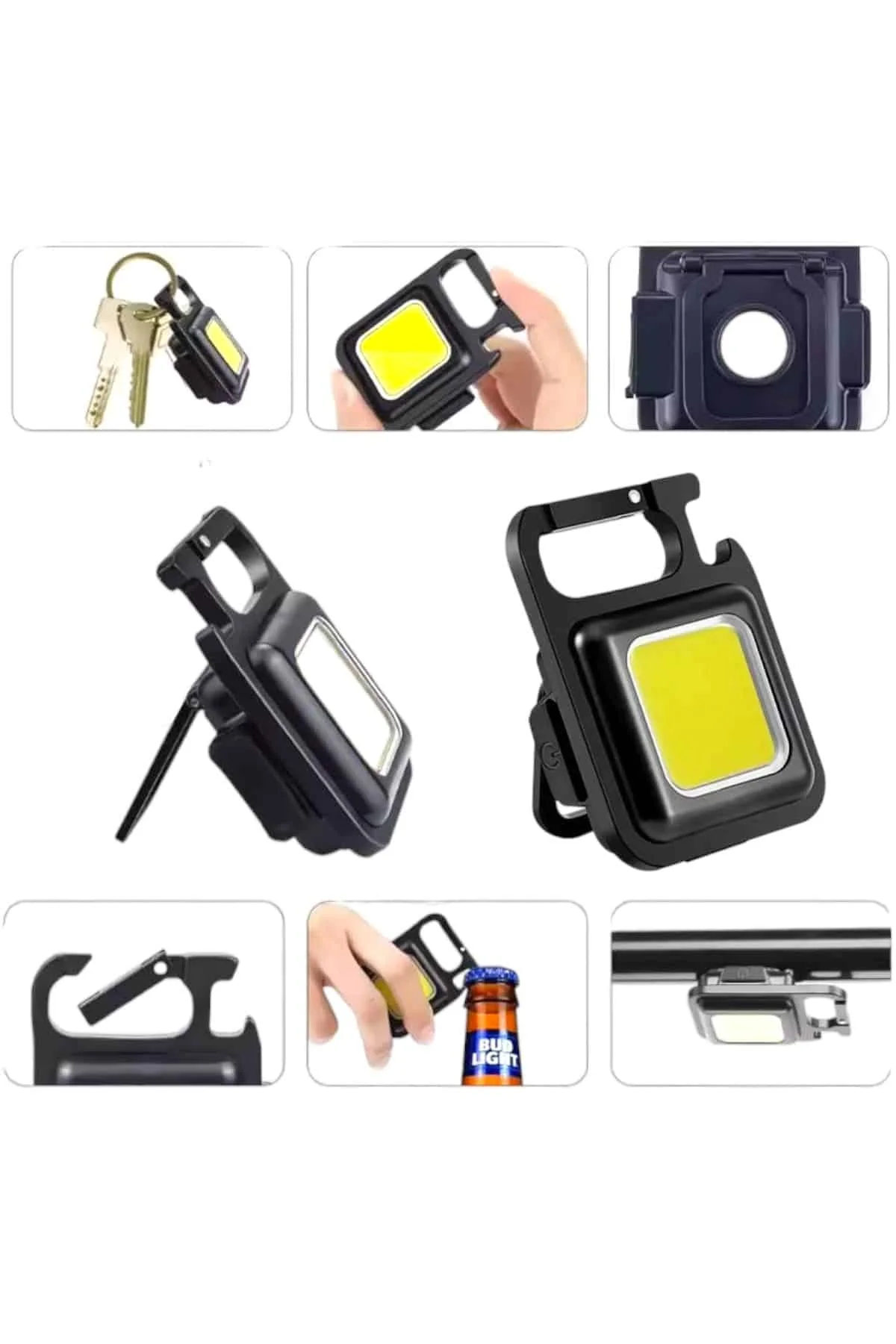 Led Işık Acil Durum Işığı Çok Fonksiyonlu Mıknatıs Özelliği - Just Cheap Store Görsel 3