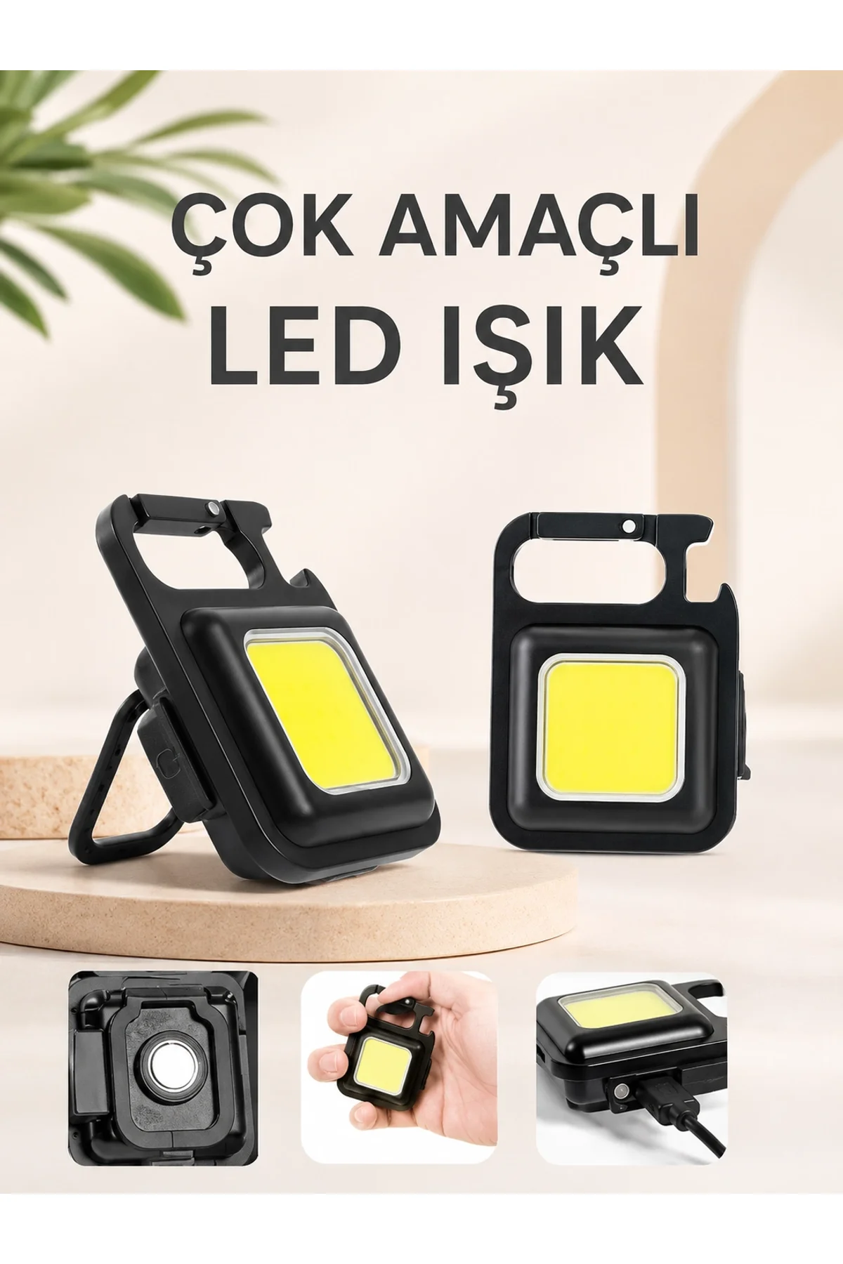 Led Işık Acil Durum Işığı Çok Fonksiyonlu Mıknatıs Özelliği