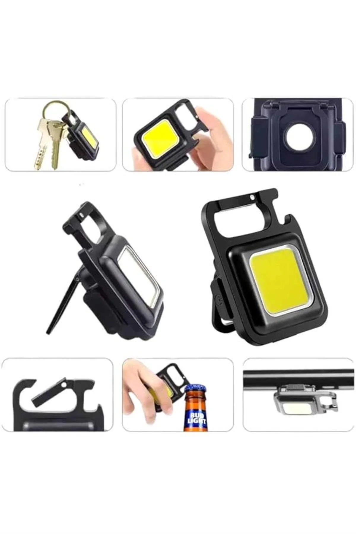 Led Işık Acil Durum Işığı Çok Fonksiyonlu Mıknatıs Özelliği - Just Cheap Store Görsel 3
