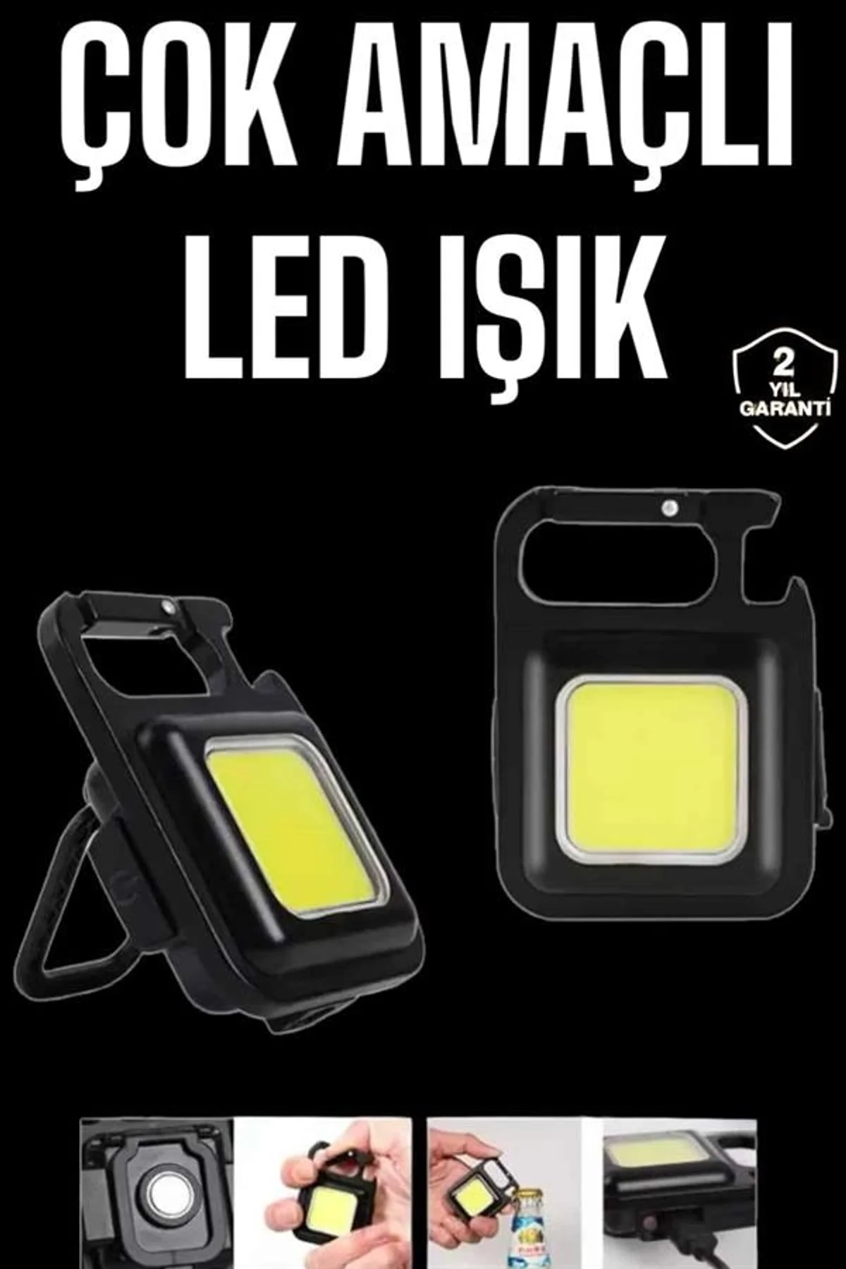 Led Işık Acil Durum Işığı Çok Fonksiyonlu Mıknatıs Özelliği - Just Cheap Store Görsel 2