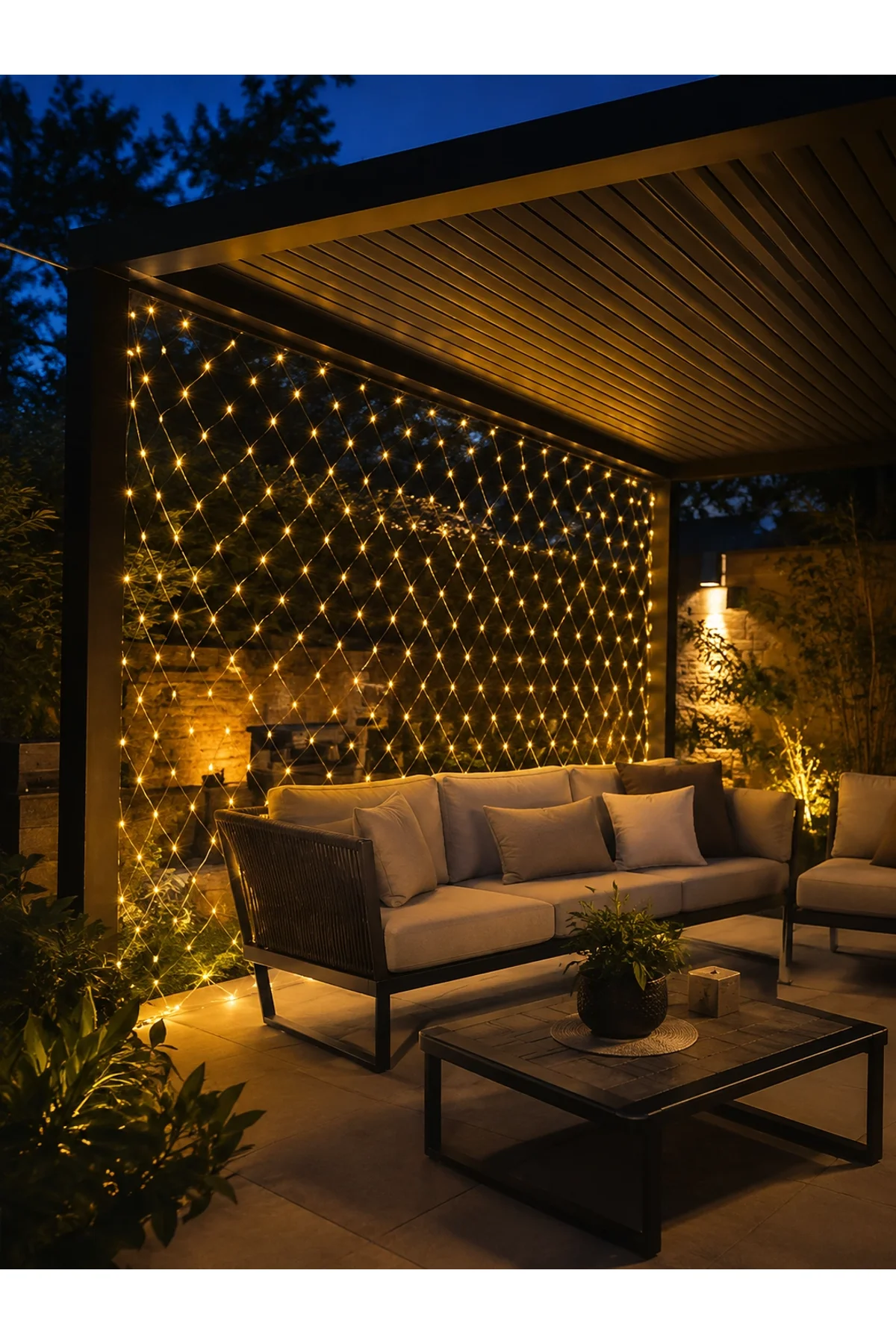 İç Ve Dış Mekân Kullanımına Uygun 3x3 Metre Led Işık Ağı - Just Cheap Store Görsel 5