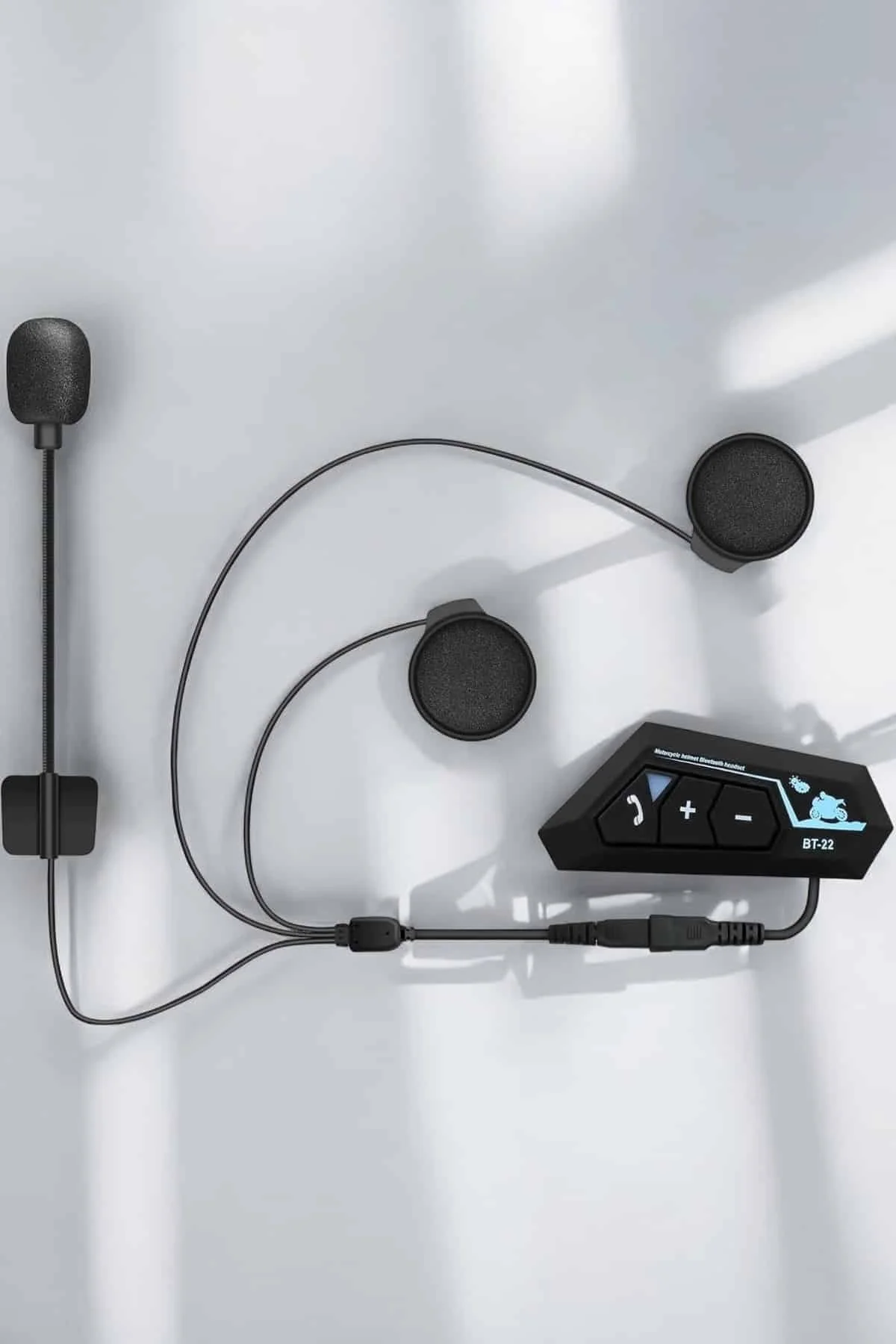 Kask Kulaklığı Motosiklet Intercom Interkom Dinleme Konuşma Özellikli Su Geçirmez - Just Cheap Store Görsel 5