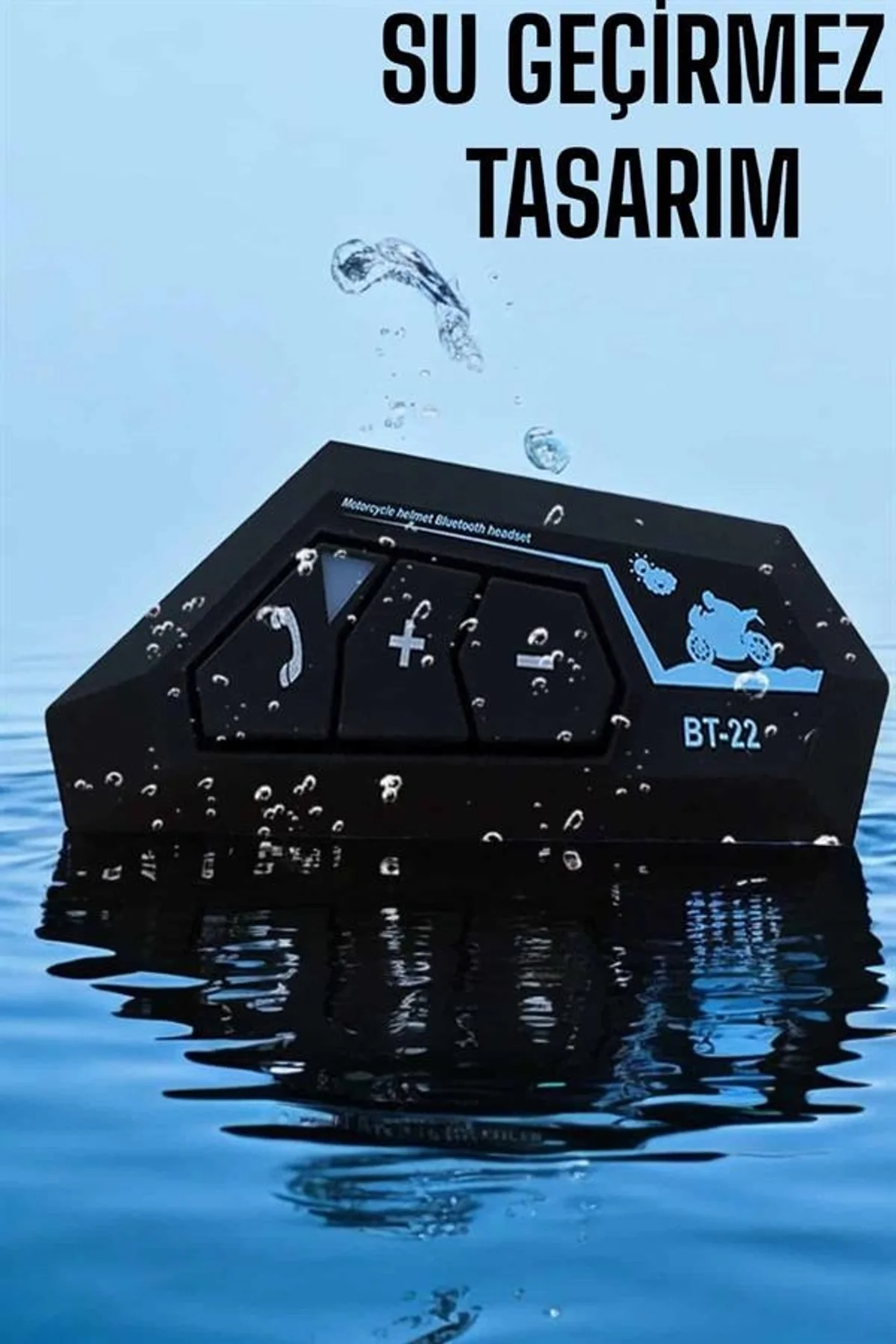 Kask Kulaklığı Motosiklet Intercom Interkom Dinleme Konuşma Özellikli Su Geçirmez - Just Cheap Store Görsel 4