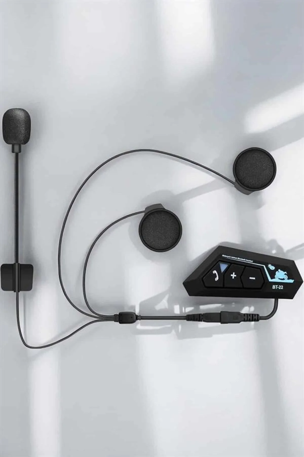 Kask Kulaklığı Motosiklet Intercom Interkom Dinleme Konuşma Özellikli Su Geçirmez - Just Cheap Store Görsel 5