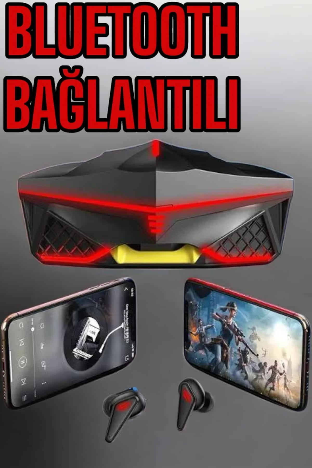 Yeni Nesil Kulaklığı Gürültü Önleyici Uzun Pil Ömrü Bluetooth Bağlantılı - Just Cheap Store Görsel 5