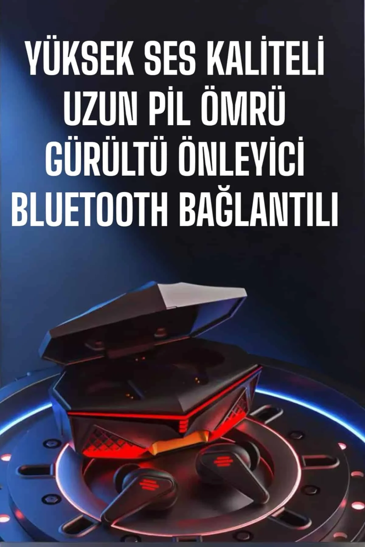 Yeni Nesil Kulaklığı Gürültü Önleyici Uzun Pil Ömrü Bluetooth Bağlantılı - Just Cheap Store Görsel 2