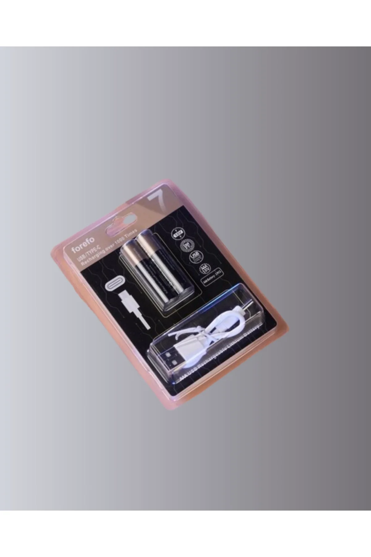 Usb Type-c Şarjlı Aaa Lityum Pil 1000+ Şarj Döngüsü İle Uzun Ömür - Just Cheap Store Görsel 3