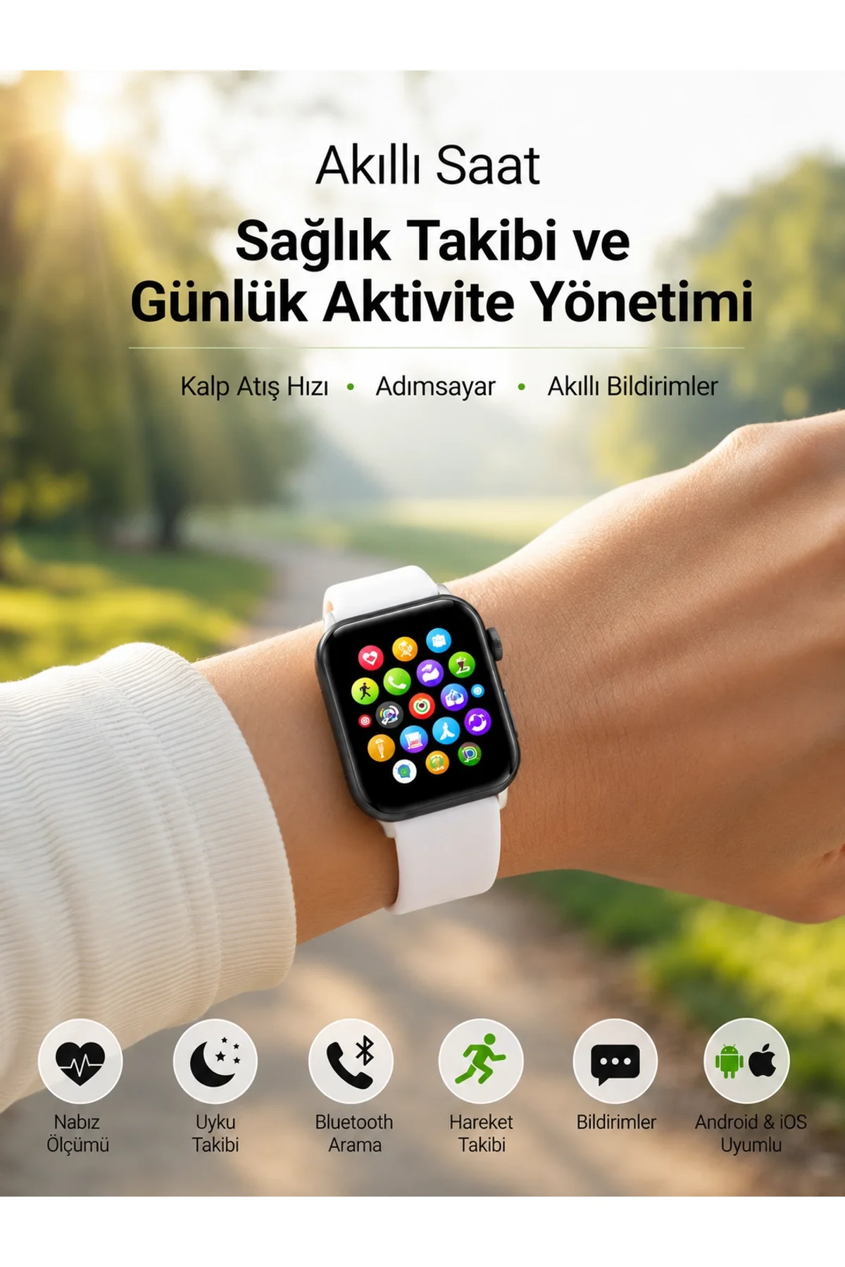 Bluetooth Telefon Görüşmesi Ve Akıllı Bildirim Özellikleriyle Günlük Hayatınızı Kolaylaştıran Akıllı